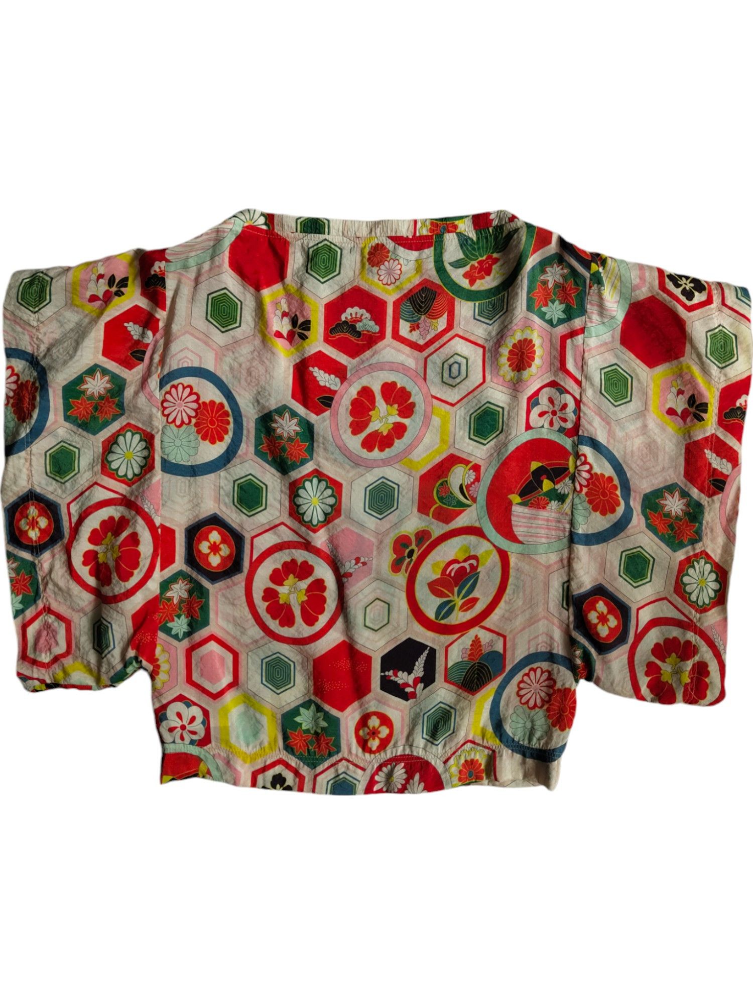 Louis Vuitton Multi Color Graphics Top With Wide Arm Openings Size XS / US 0-2 / IT 36-38 - 2 Thumbnail