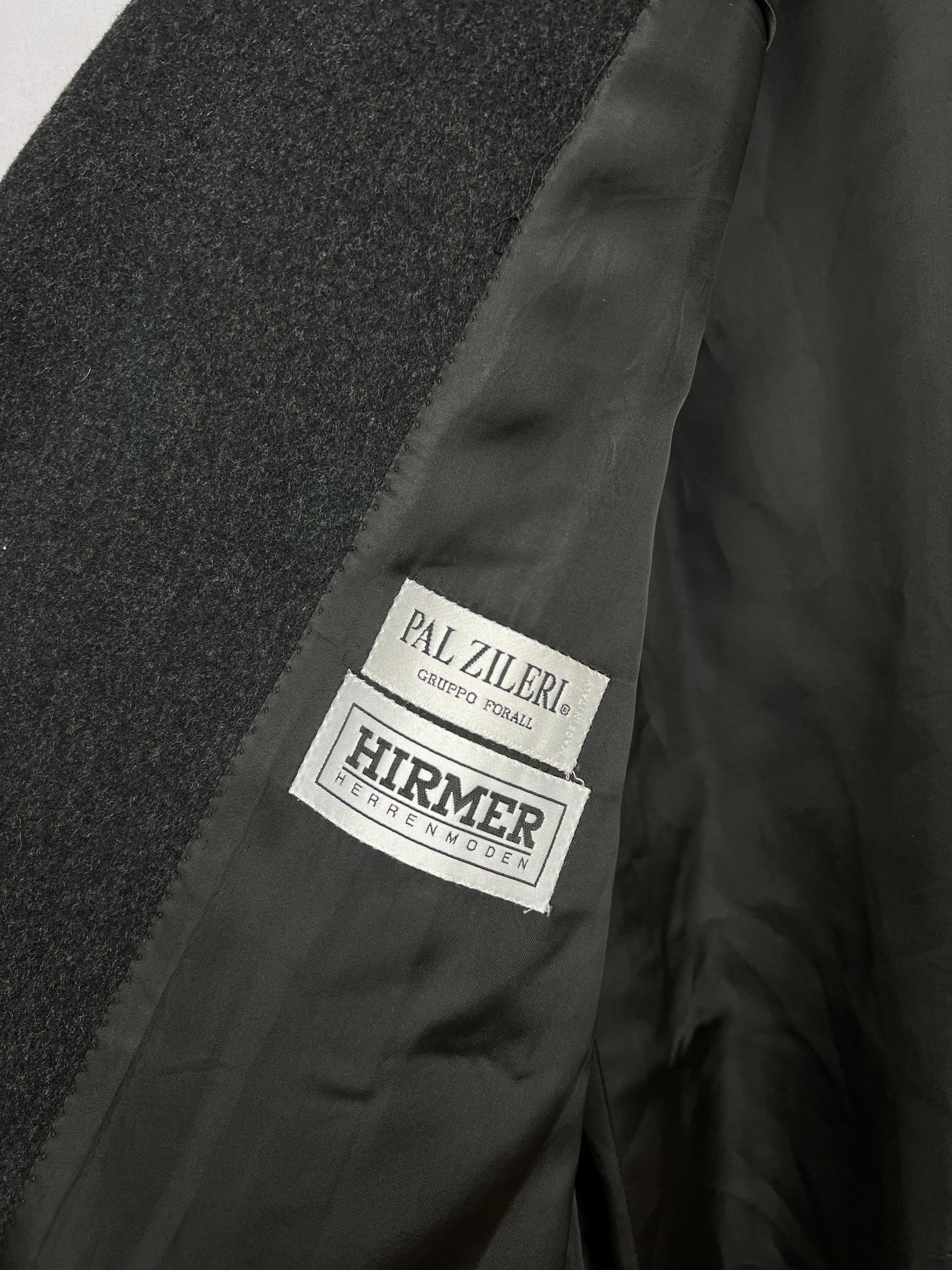 Pal Zileri x Loro Piana Pure Superfine Wool Solid Relaxed Overcoat Size US XL / EU 56 / 4 - 11 Thumbnail