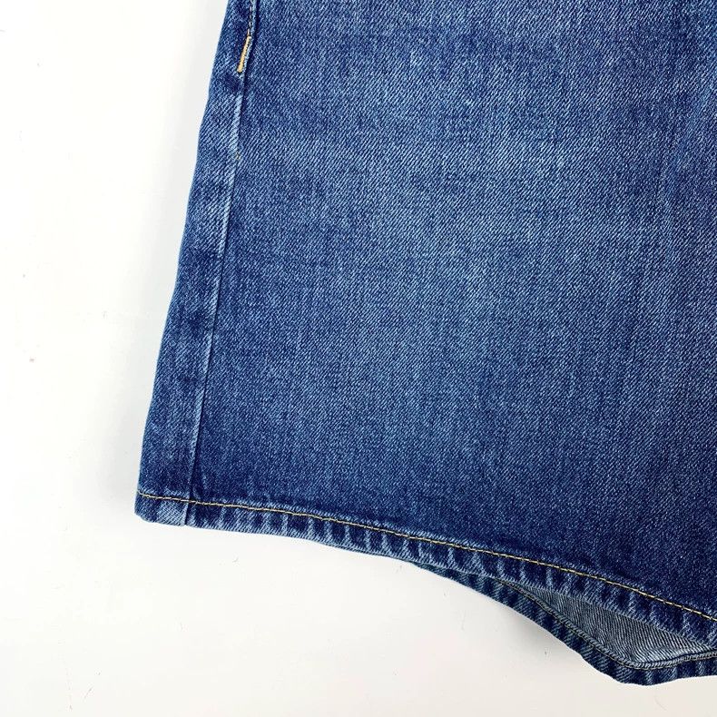 Gucci Gucci Blue leather brand logo horse buckle jeans shorts 250 Size US 27 - 4 Thumbnail