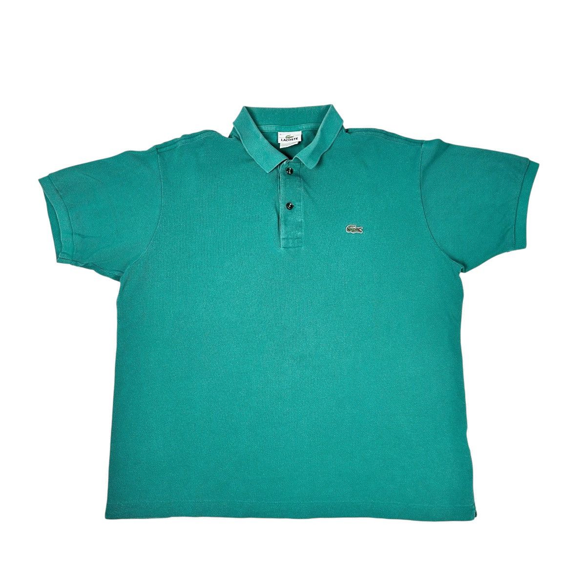 Lacoste Lacoste Mens Shirt Size 6 XL Green Polo Embroidered Faded Size US XL / EU 56 / 4 - 1 Thumbnail