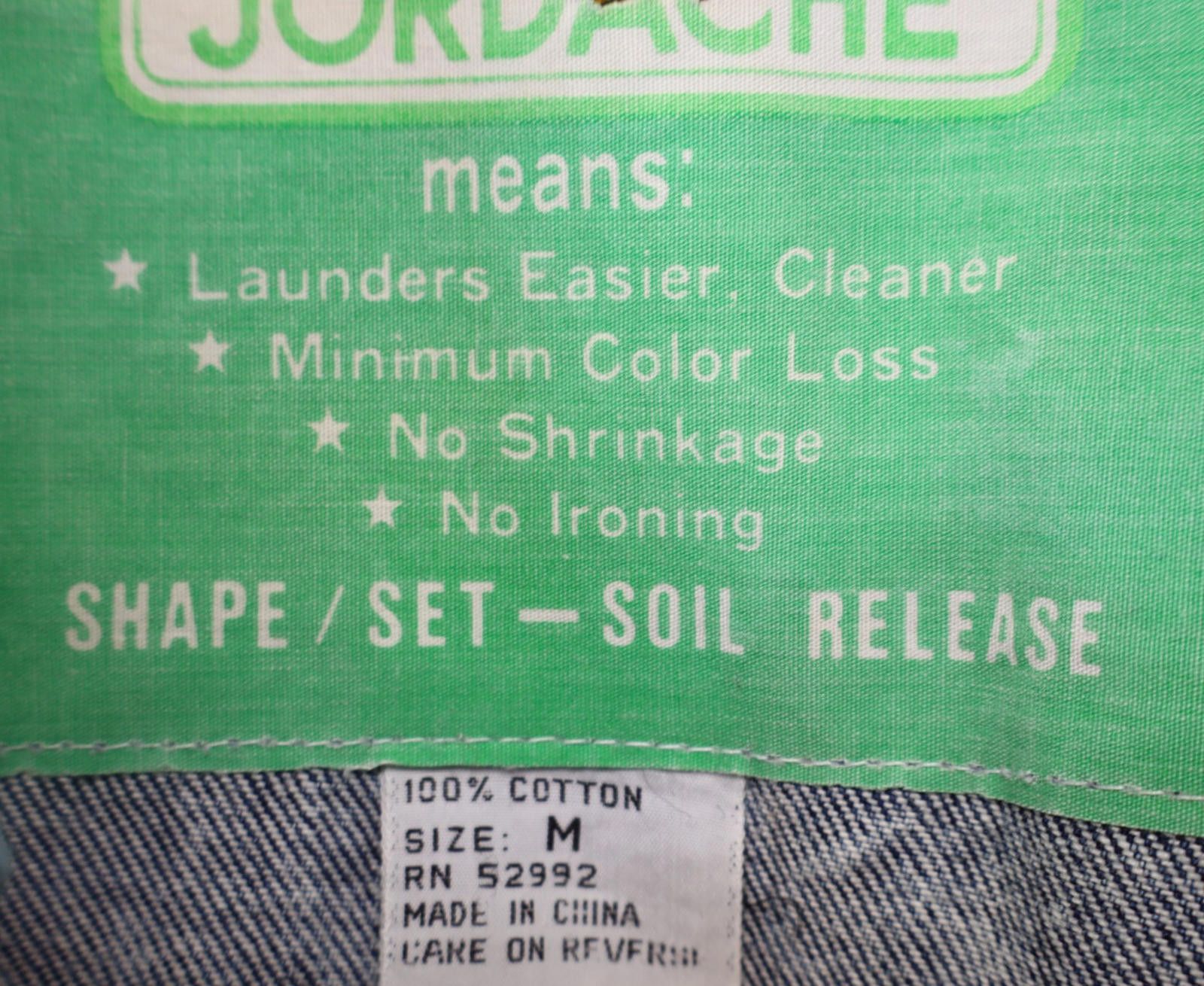 Jordache Women Medium Coat Oversize Long Acid Work Jordache vtg Denim Size M / US 6-8 / IT 42-44 - 8 Thumbnail