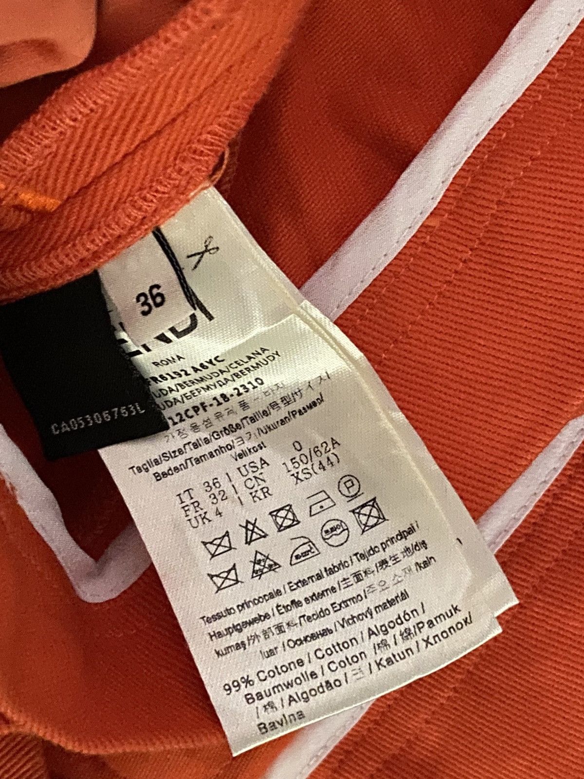 Fendi Fendi Monogram Drawstring Size 26" / US 2 / IT 38 - 6 Thumbnail