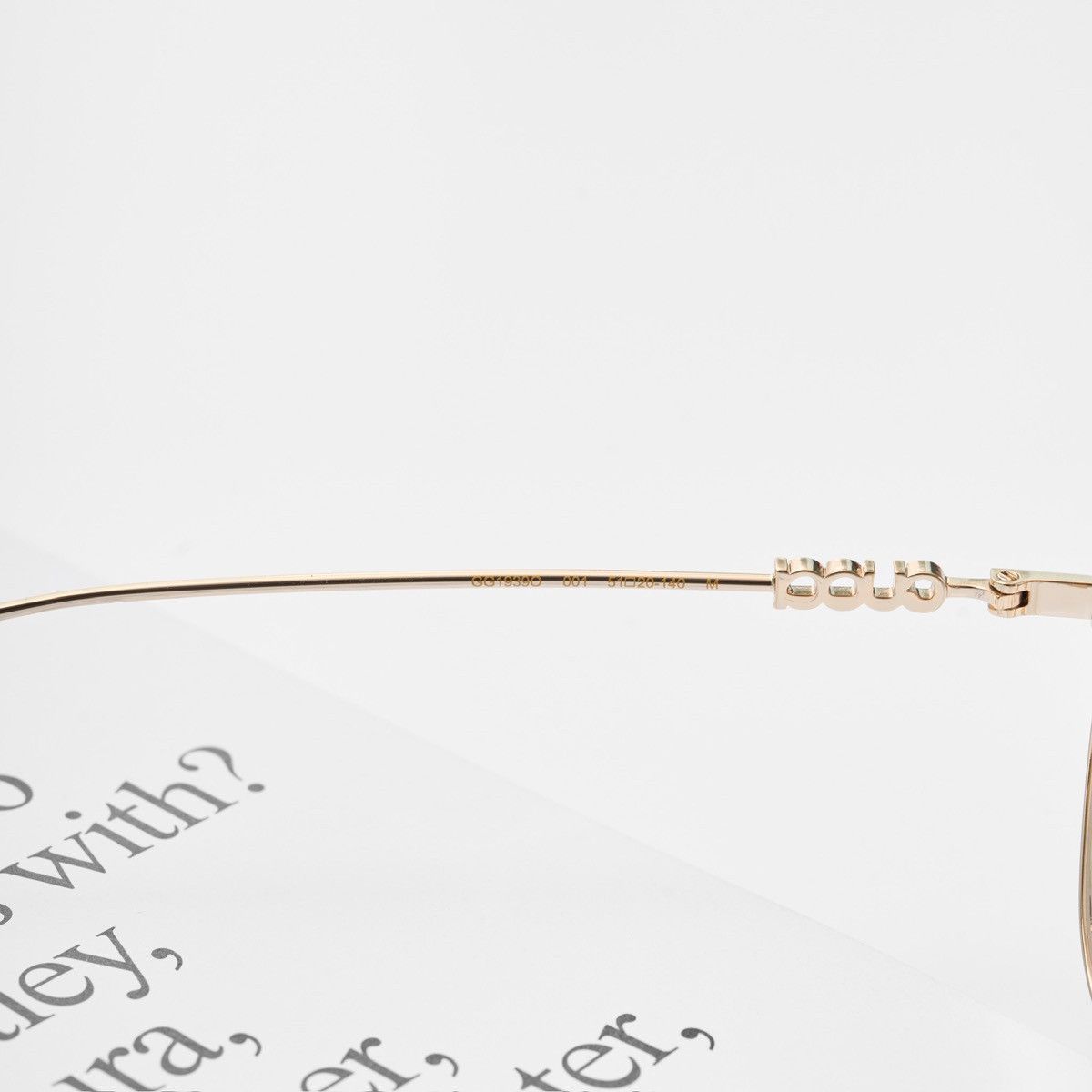 Gucci GUCCI GG1939O 001 GLASSES Size ONE SIZE - 5 Thumbnail