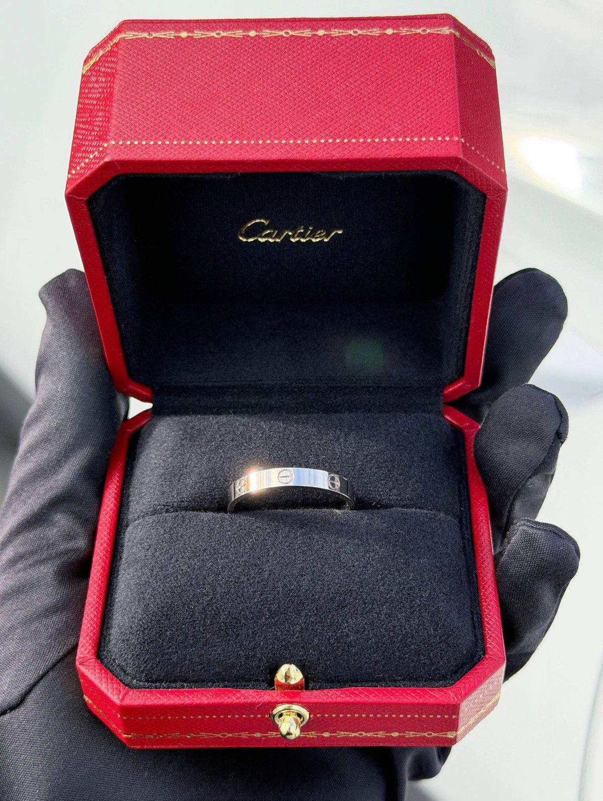 Cartier Cartier LOVE RING small model 18k white gold full set Size ONE SIZE - 10 Thumbnail