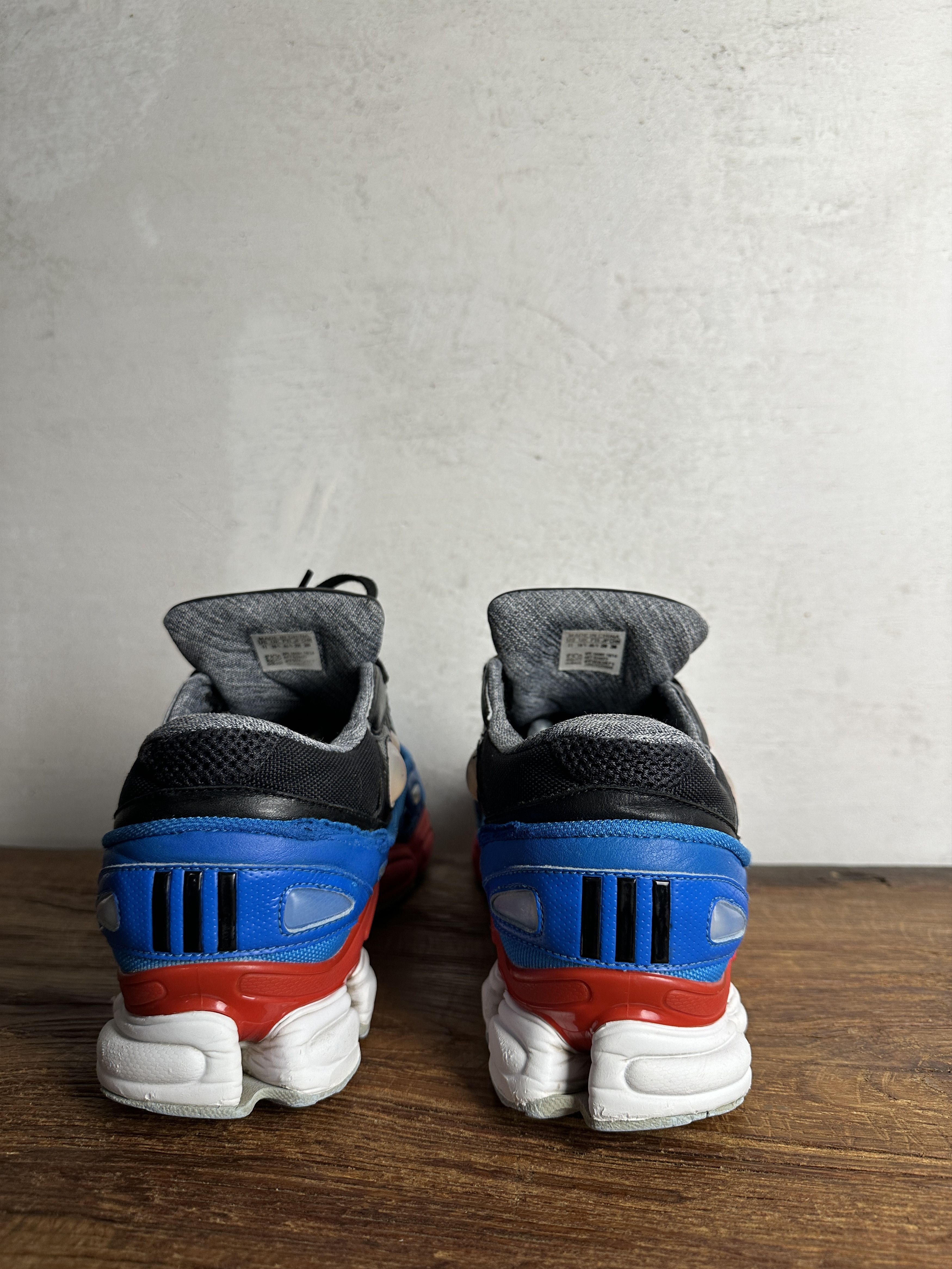 Adidas × Raf Simons Adidas x Raf Simons Ozweego 2 Black Red Orange Sneakers Size US 11 / EU 44 - 6 Thumbnail