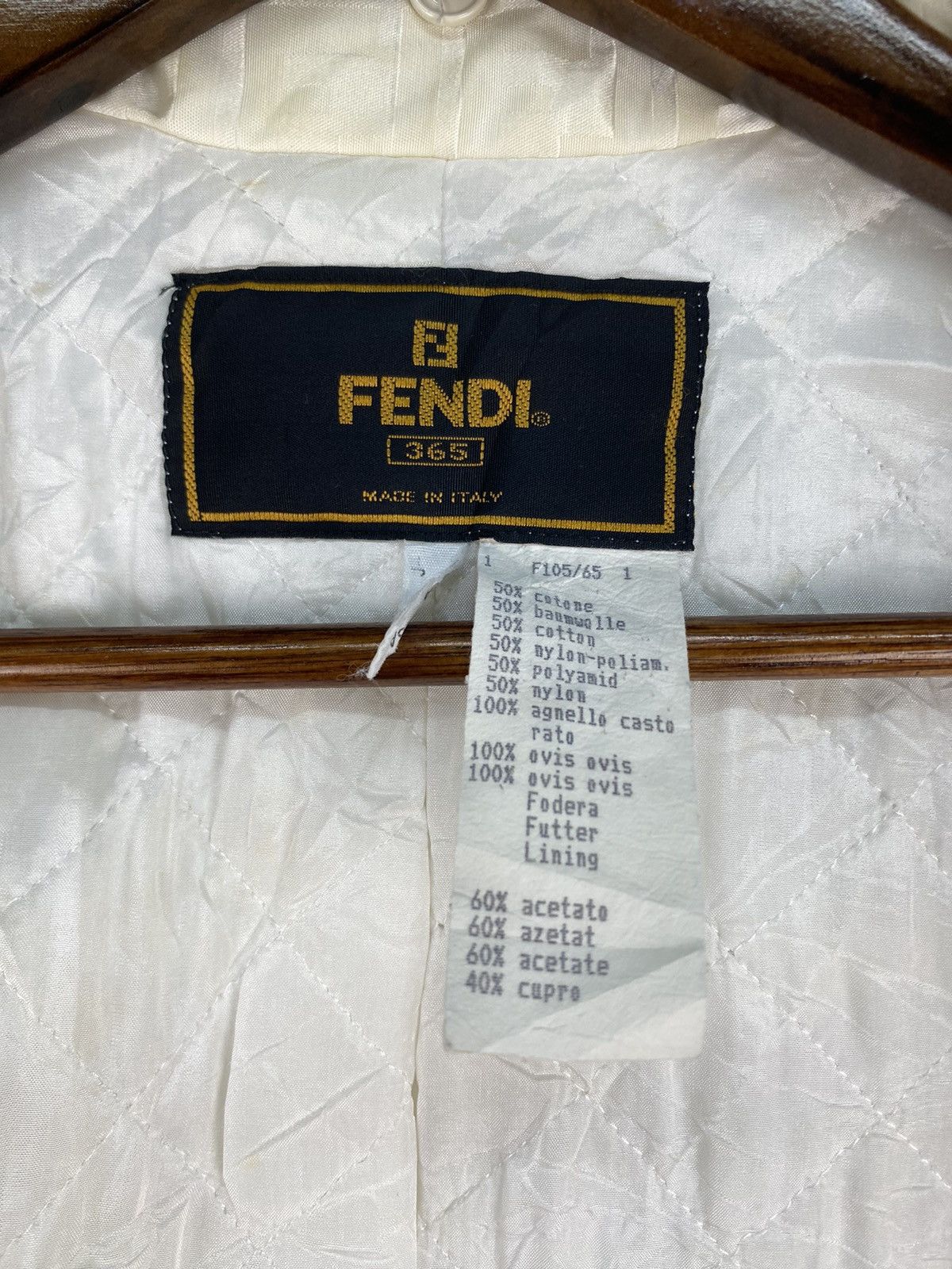 Fendi Fendi Monogram Woman Jacket Size M / US 6-8 / IT 42-44 - 10 Thumbnail