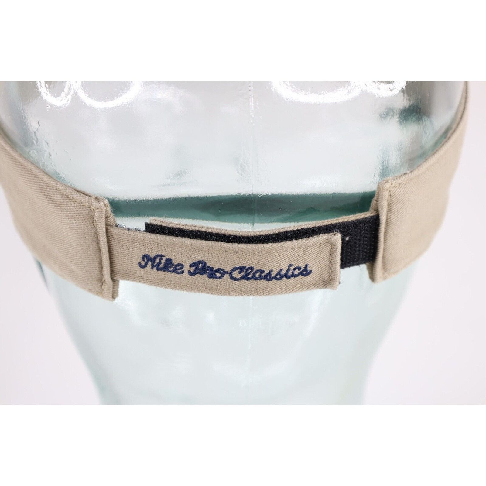 Nike × Vintage Vintage Y2K Nike Block Letter Travis Scott Mini Swoosh Visor Size ONE SIZE - 5 Thumbnail