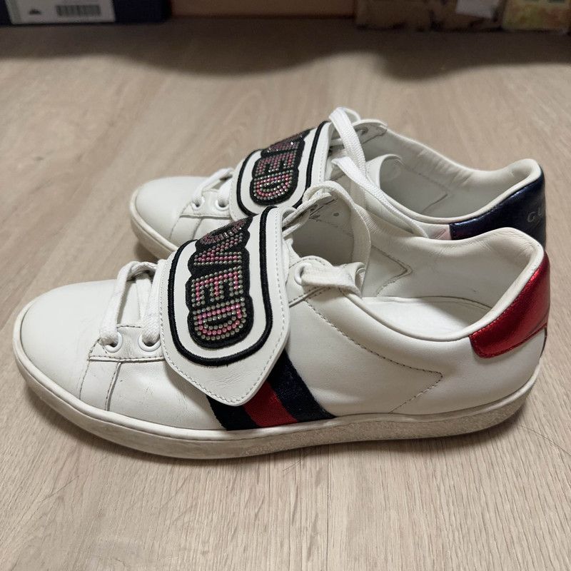 Gucci Gucci ACE Fashion Sneakers for Women 0079 Size US 5 / IT 35 - 1 Thumbnail