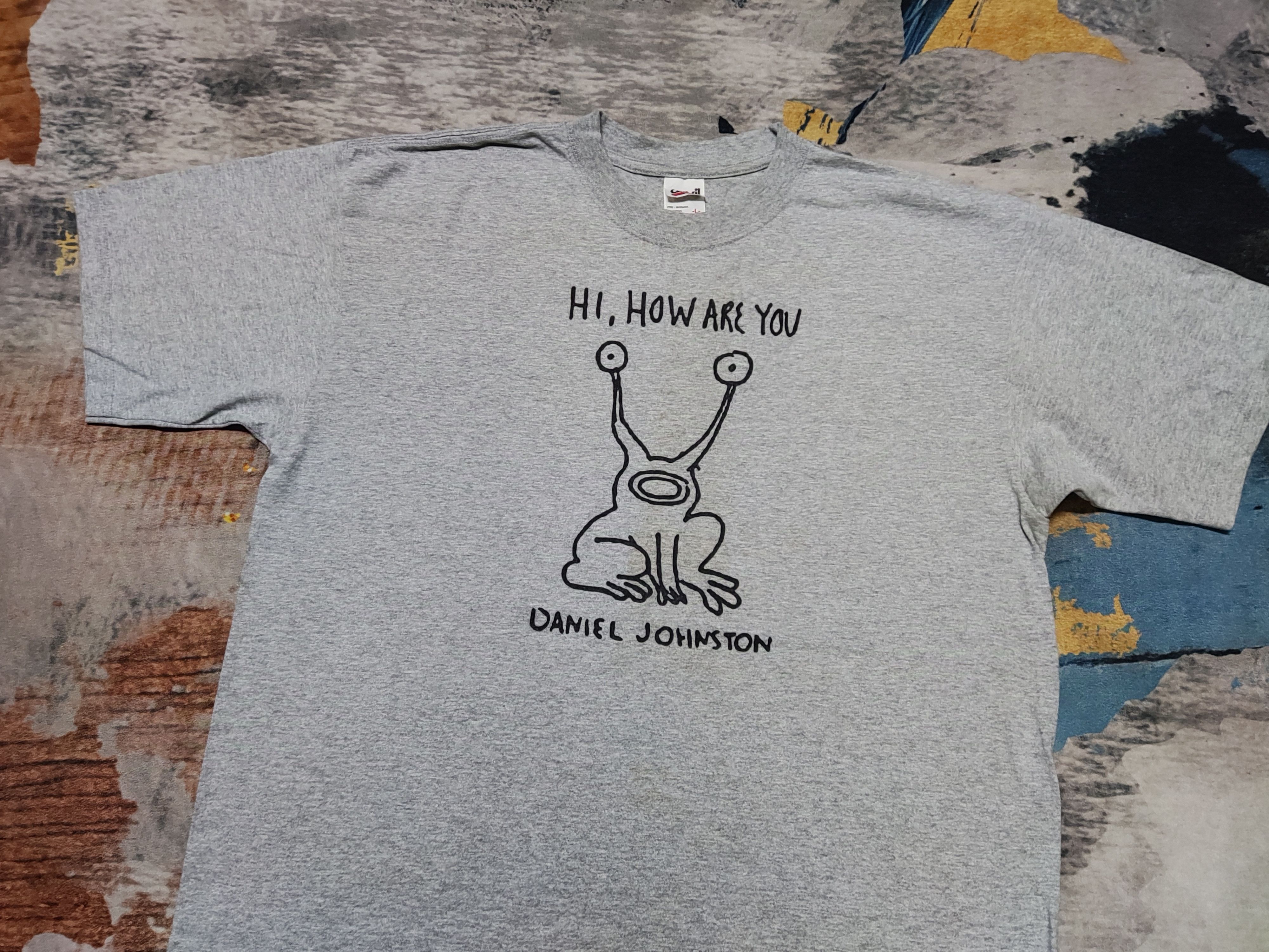 Nirvana × Vintage Vintage Nirvana Sub Pop Daniel Johnston Grunge Size US L / EU 52-54 / 3 - 2 Thumbnail