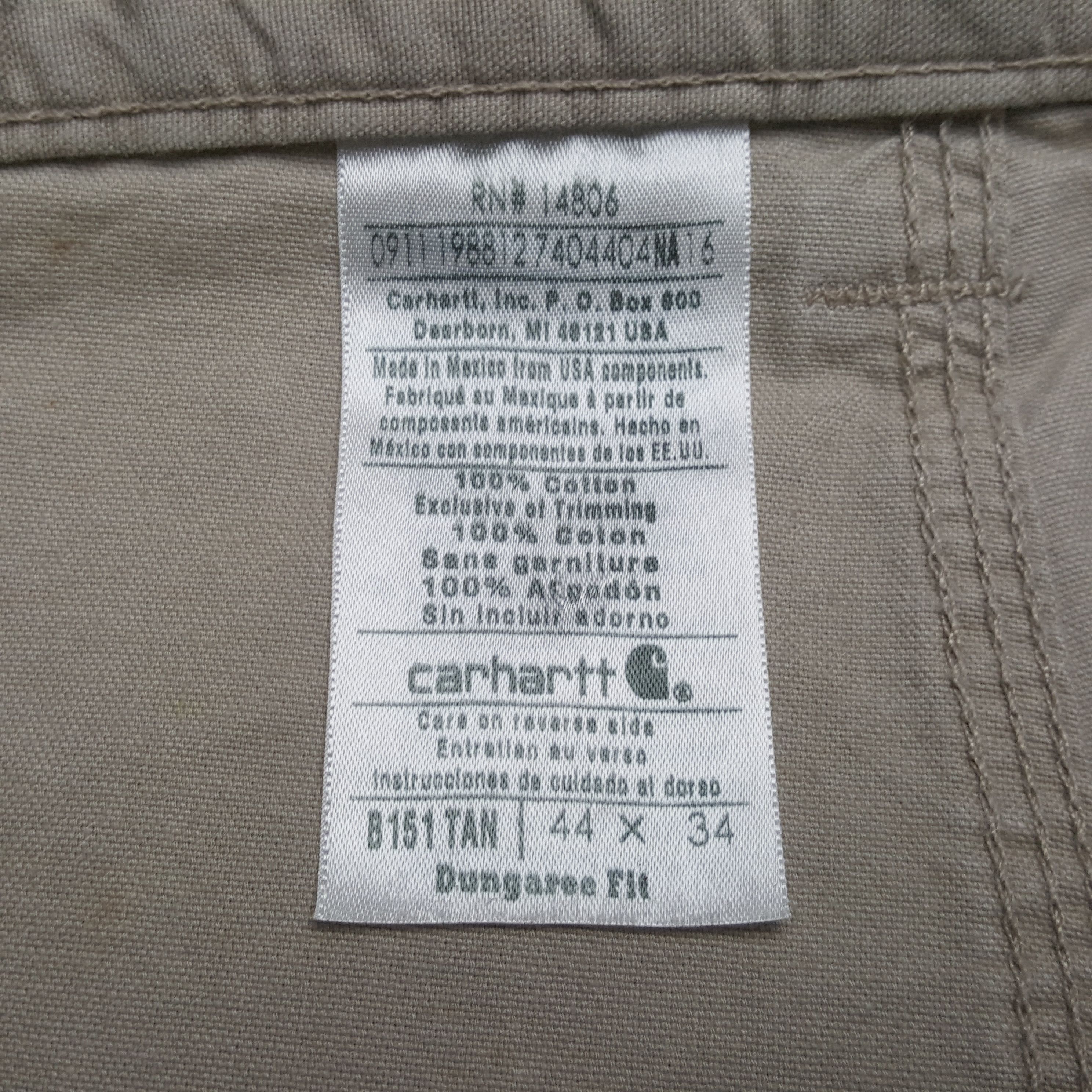 Carhartt Carhartt Outdoor Style Pants RR20 Size US 42 / EU 58 - 13 Thumbnail