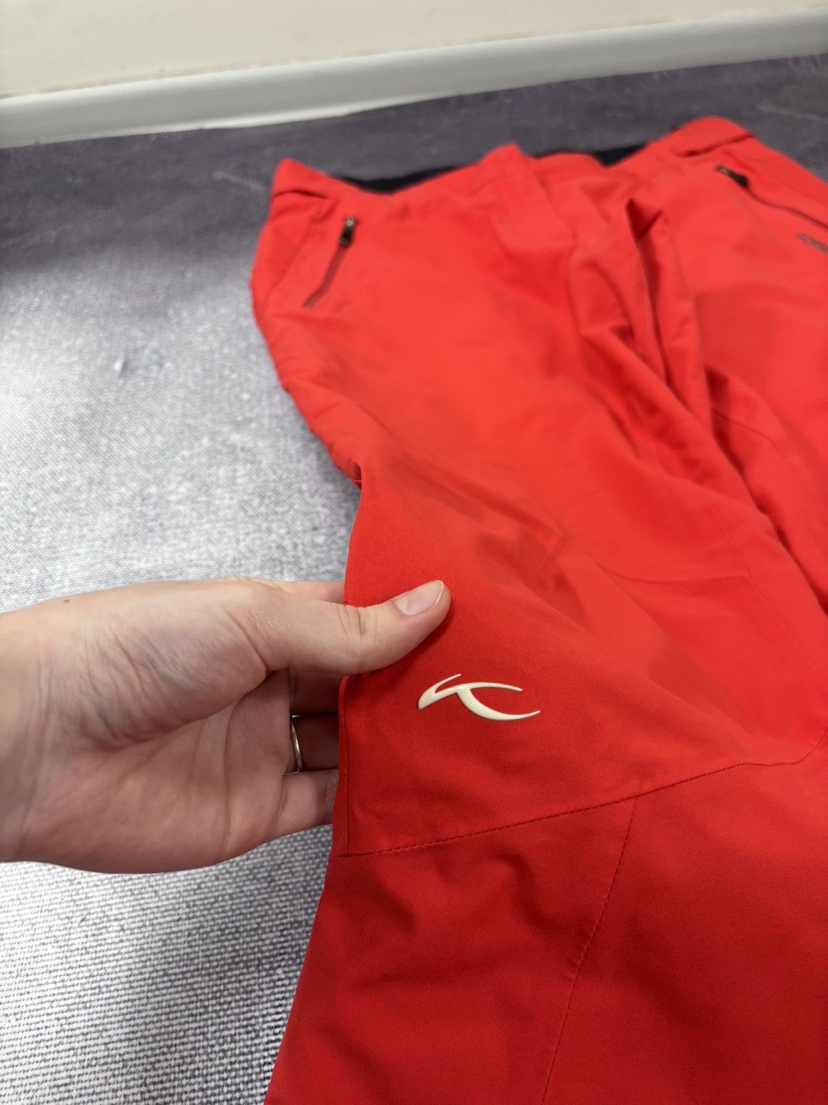 KJUS Kjus Women’s Formula Red Insulated Snow Ski Pants Trousers Size 36" / US 14 / IT 50 - 8 Thumbnail