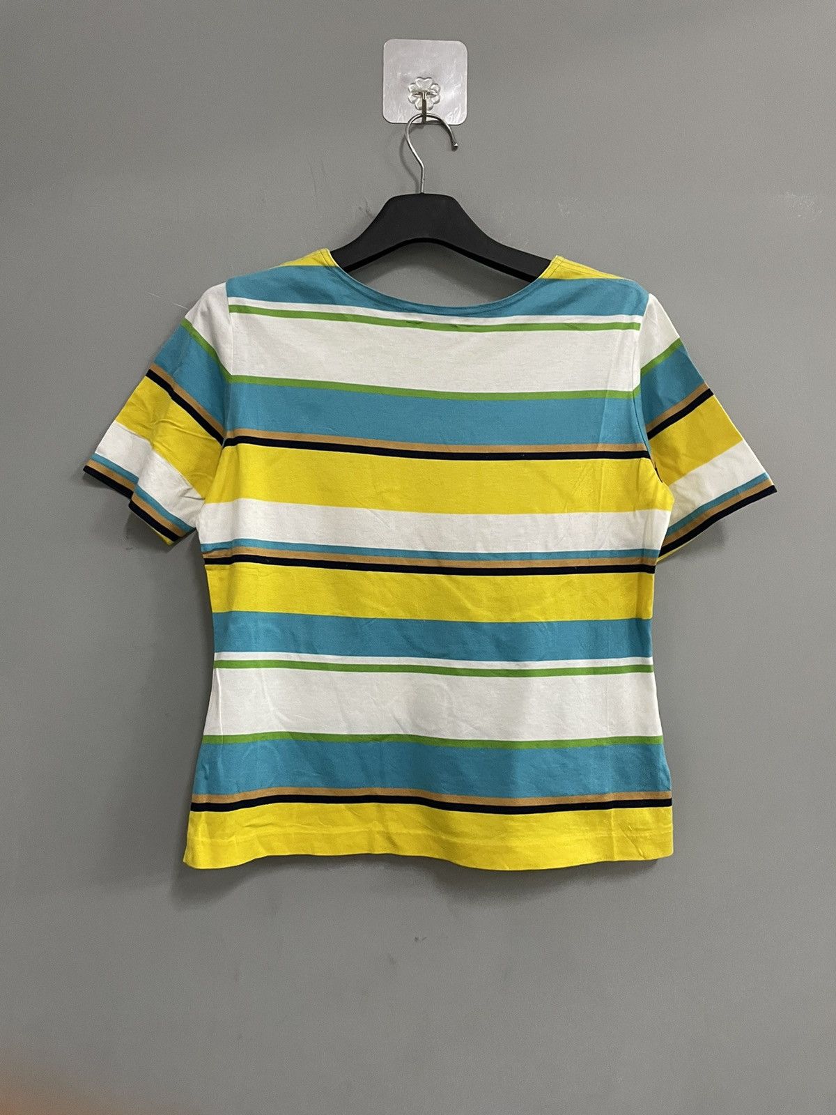 Christian Dior Monsieur Vintage CHRISTIAN DIOR T Shirt Striped Size M / US 6-8 / IT 42-44 - 6 Thumbnail