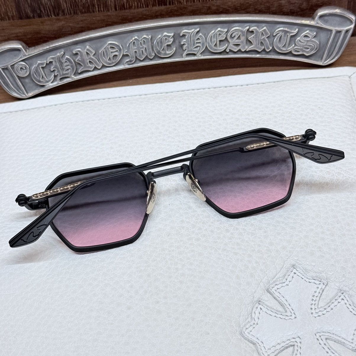 Chrome Hearts Chrome Hearts LUMP 1/1 Sunglasses Size ONE SIZE - 2 Thumbnail