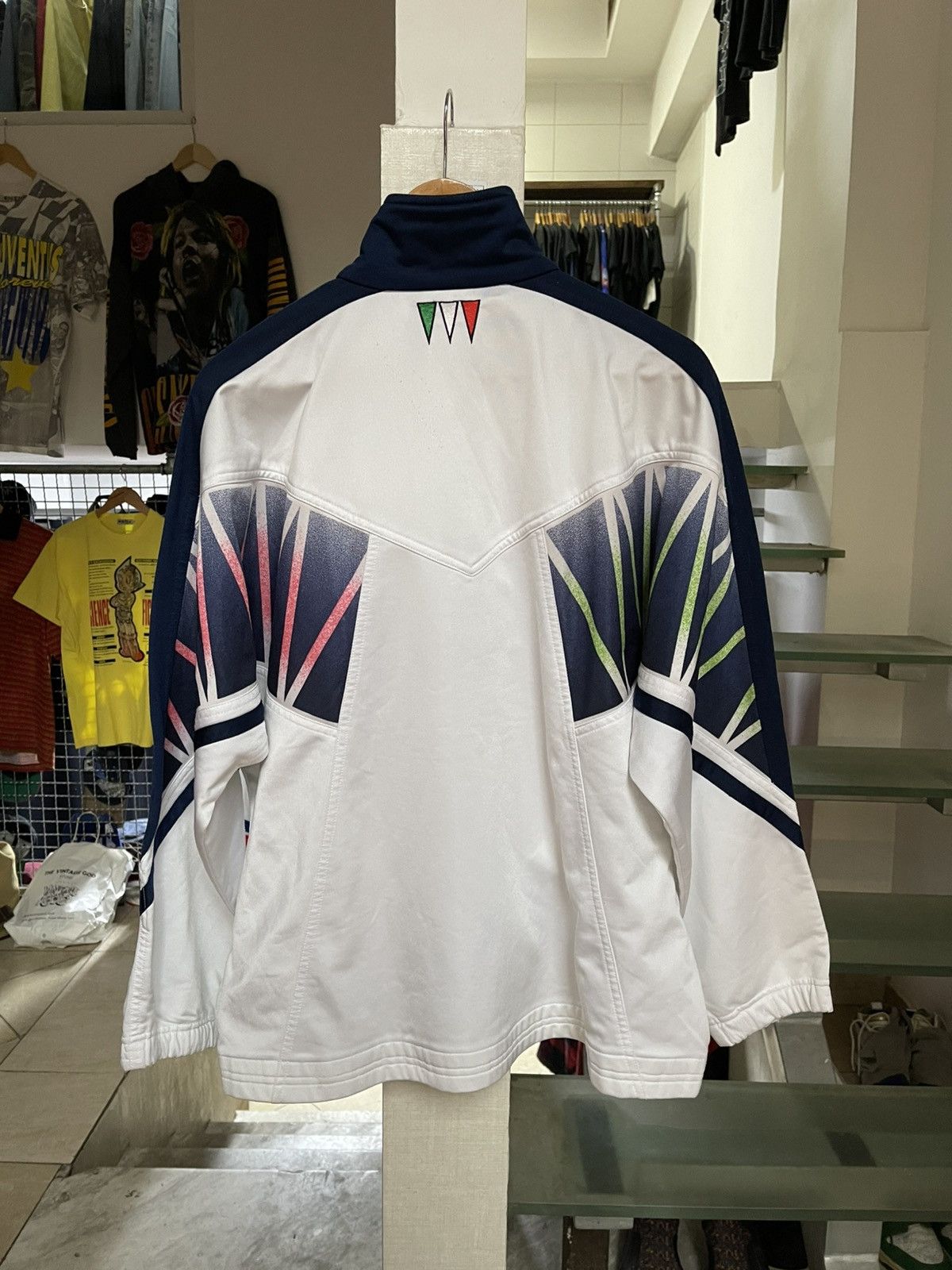 Diadora × Vintage Vintage Diadora Italy 1994 World Cup Warm Up Jacket Size US L / EU 52-54 / 3 - 2 Thumbnail