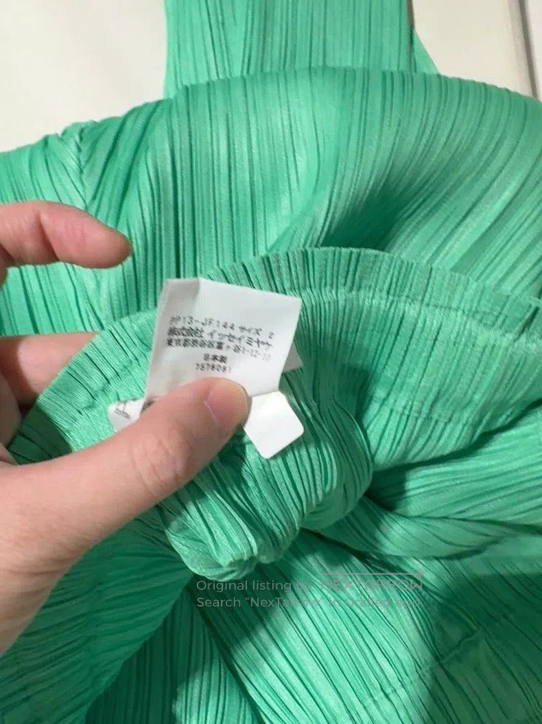Issey Miyake Issey Miyake Green Pants Size 25" / US 0 / IT 36 - 7 Thumbnail