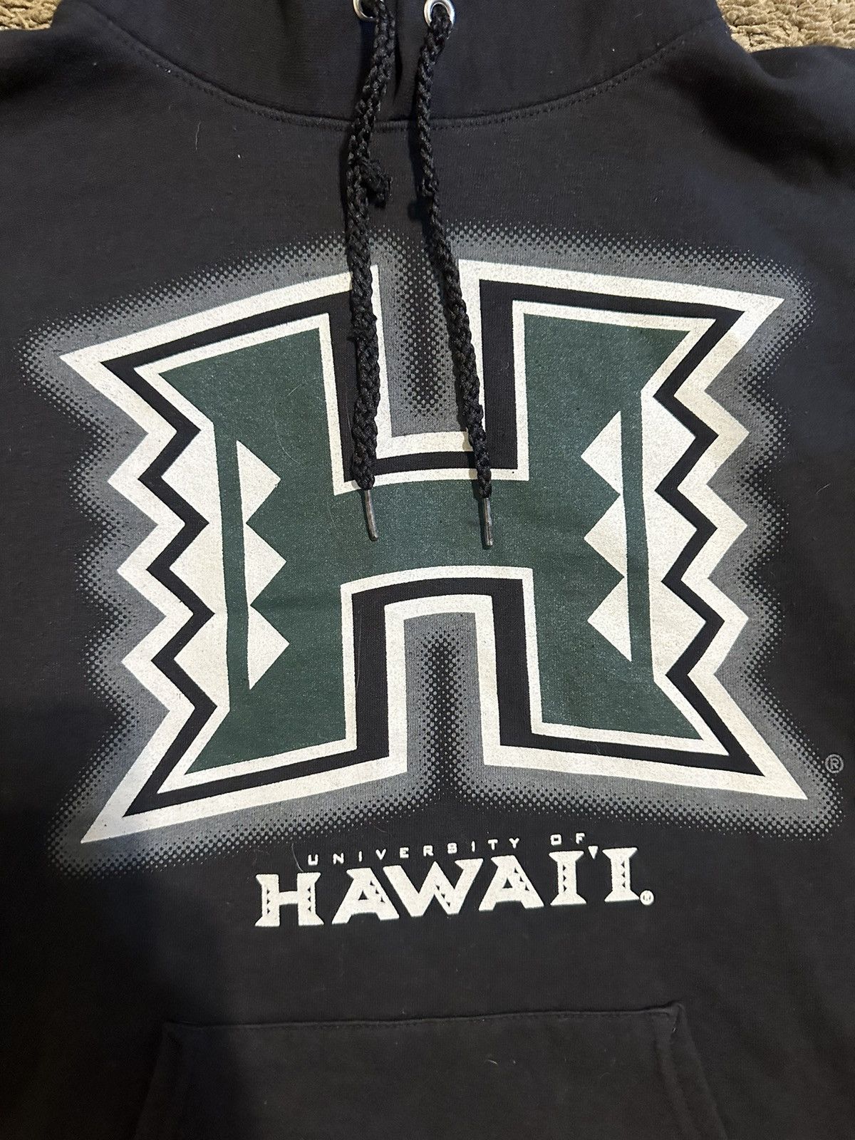NCAA × Vintage Vintage NCAA Hawii University hoodie 00s size medium Size US M / EU 48-50 / 2 - 2 Thumbnail