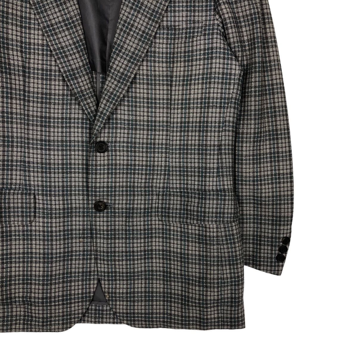 Burberry 🔥Vintage Burberrys Nova Check Tartan Design Double Breast Size US M / EU 48-50 / 2 - 5 Thumbnail