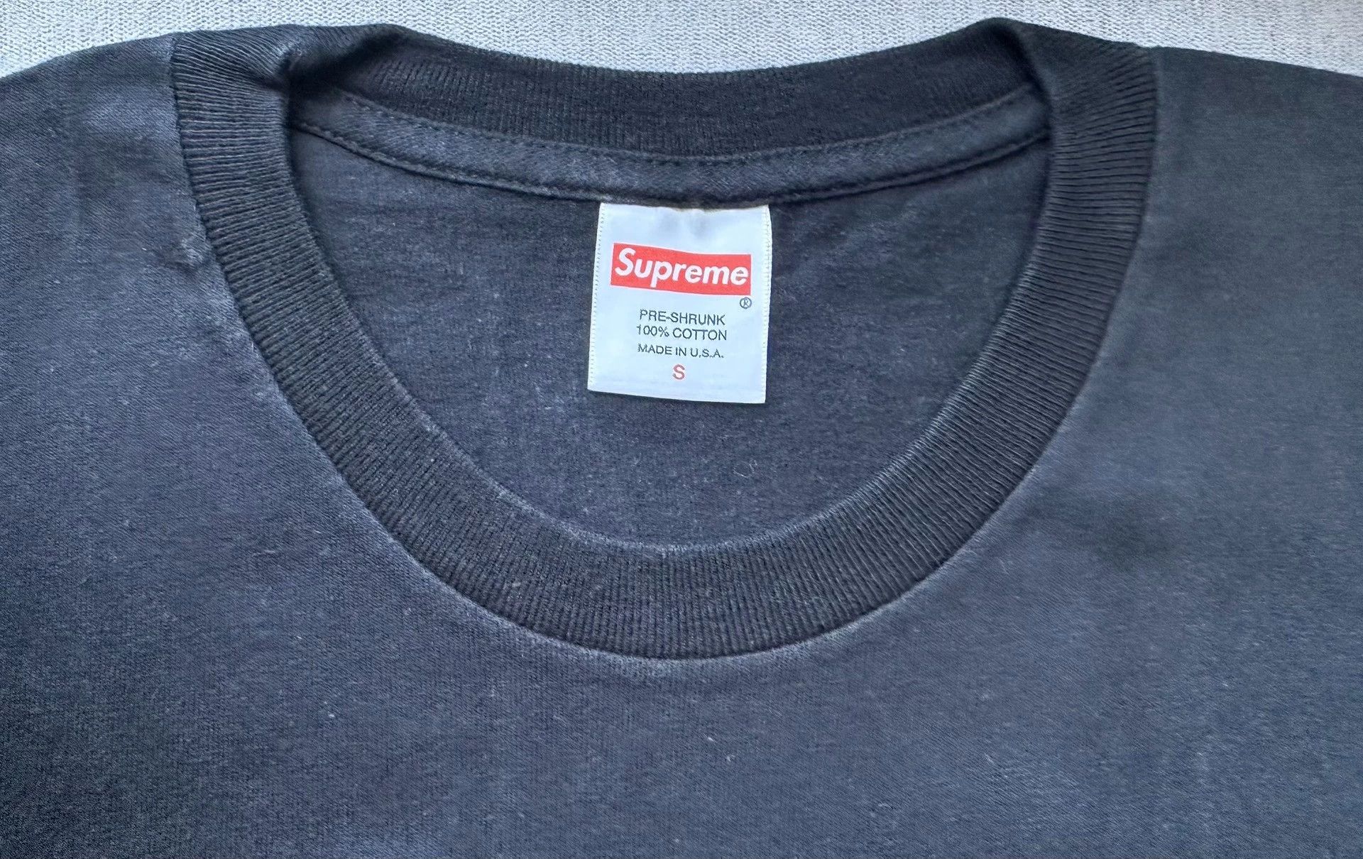 Supreme Supreme 2013 FW Shaolin Wudang Black S Vintage Tee Size US S / EU 44-46 / 1 - 2 Thumbnail