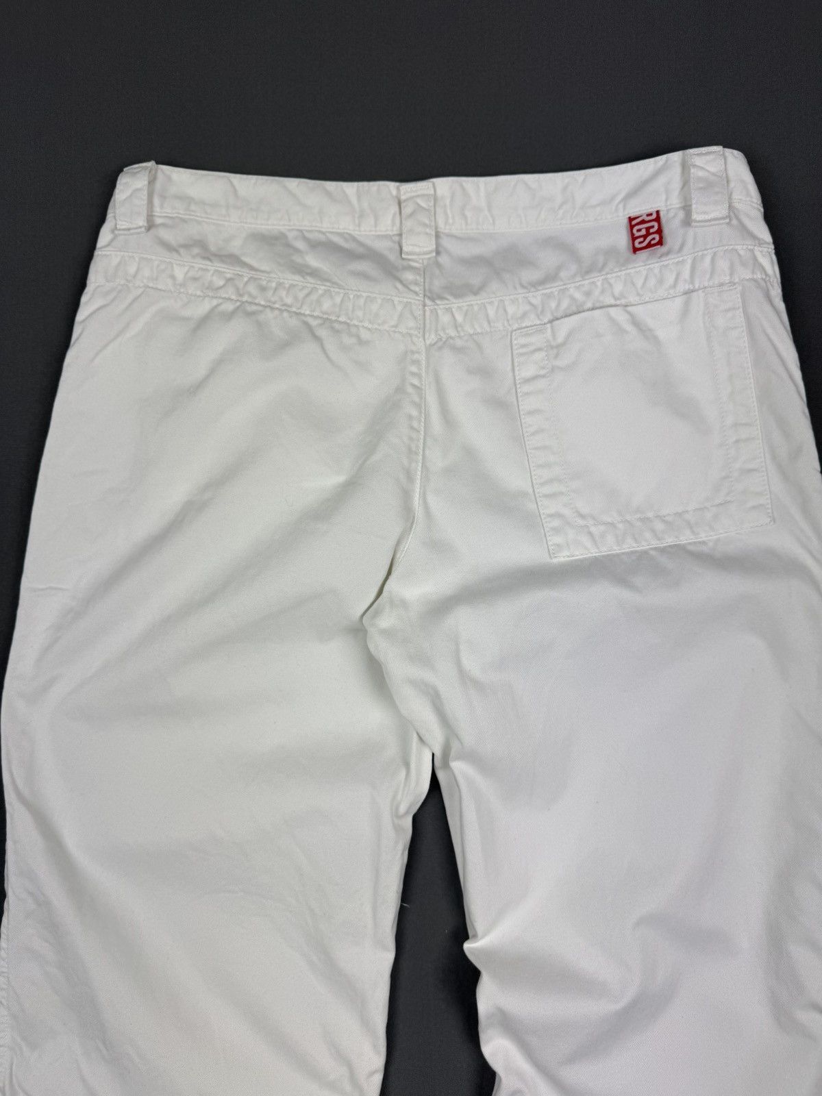 Dirk Bikkembergs Y2K Vintage Faded Dirk Bikkembergs White Workwear Pants Size 34" / US 12 / IT 48 - 17 Thumbnail