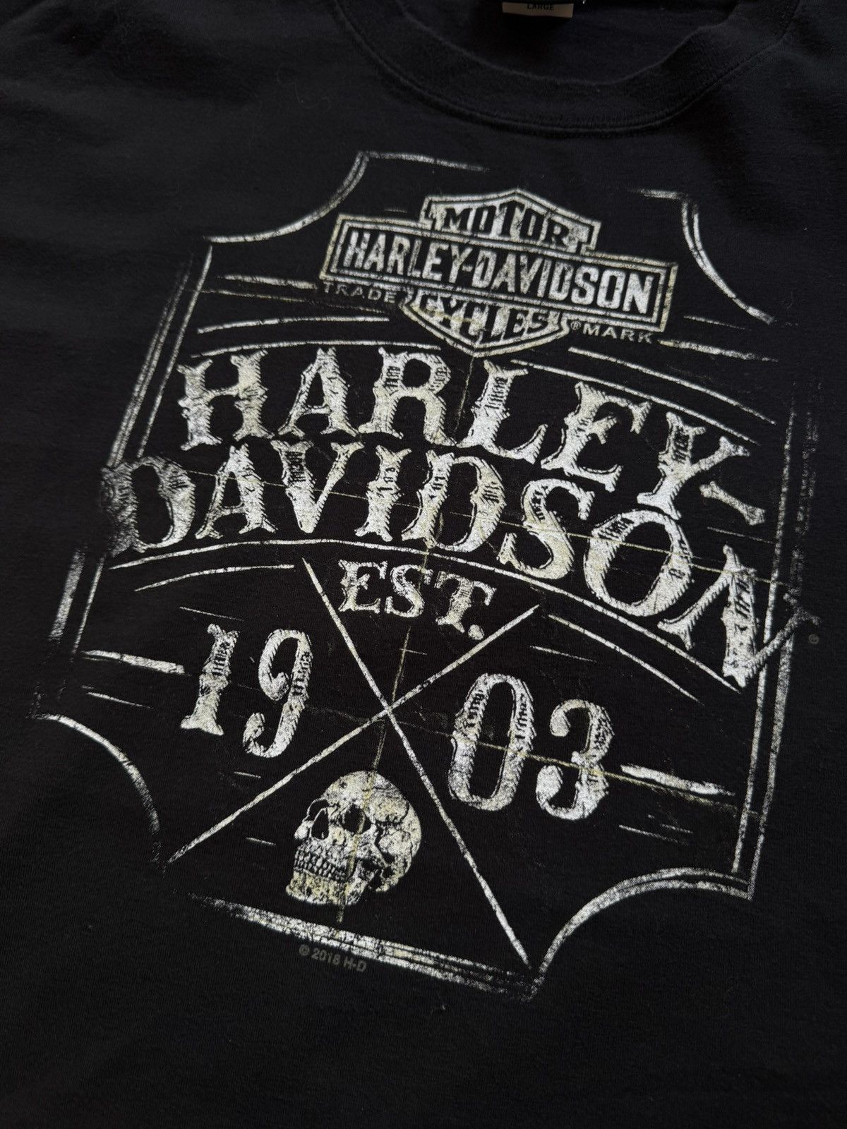 Harley Davidson Big logo Harley Davidson Bolzano tee Size US L / EU 52-54 / 3 - 6 Thumbnail