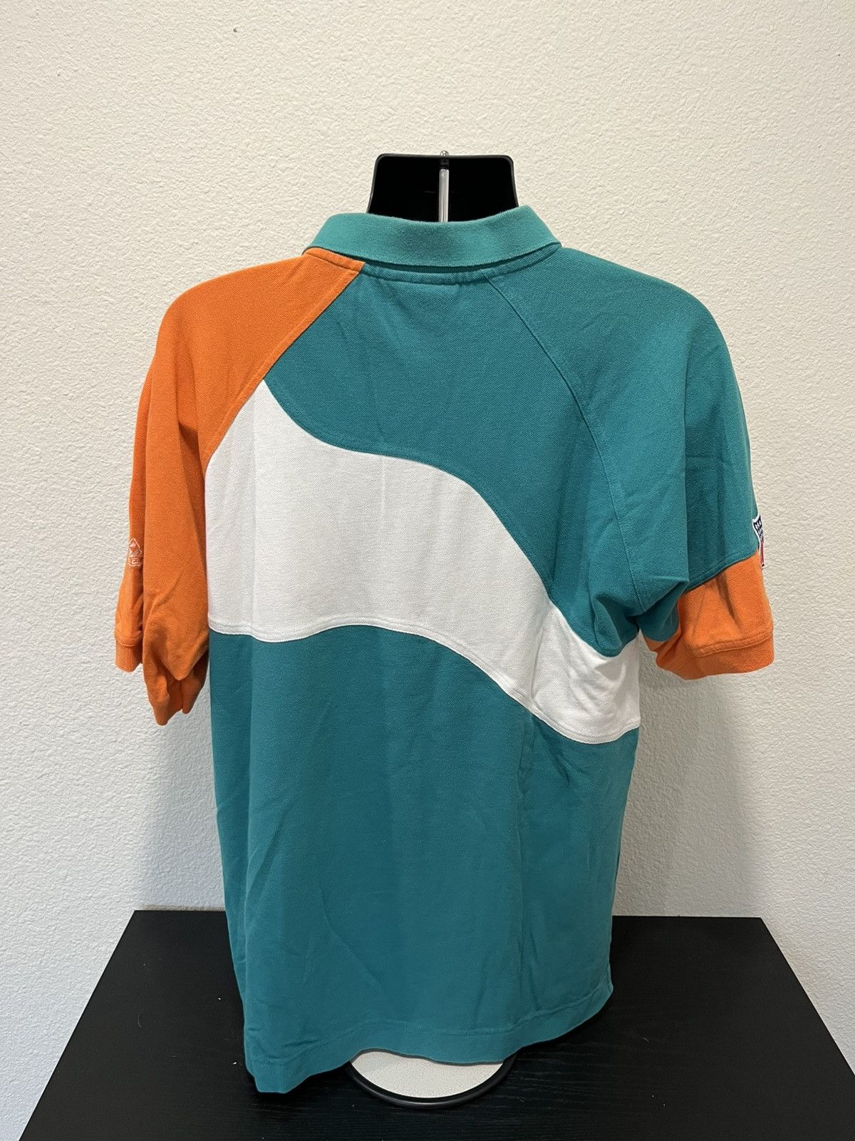 NFL × Vintage Vintage 90s Miami dolphins polo shirt Size US L / EU 52-54 / 3 - 2 Thumbnail