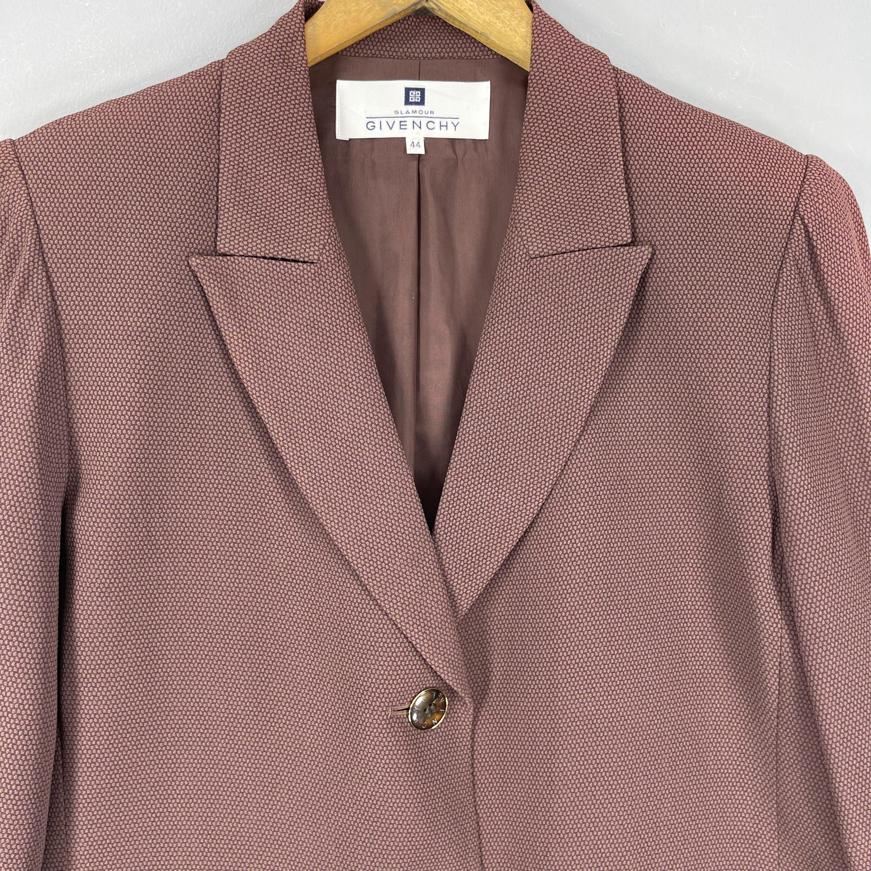 Givenchy Vintage 90's GIVENCHY Paris Sun Faded Blazer Style Jacket Size M / US 6-8 / IT 42-44 - 2 Thumbnail