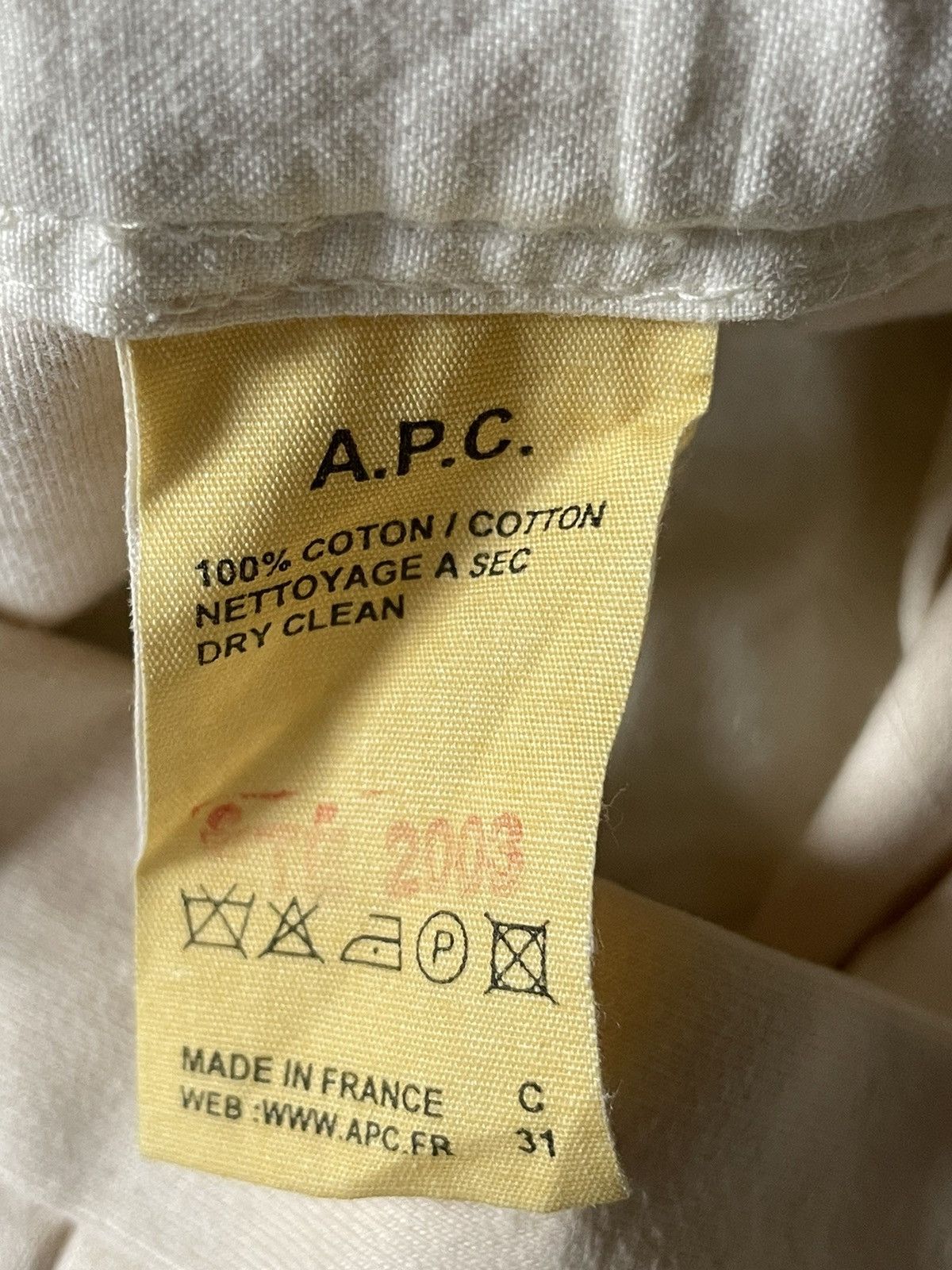 A.P.C. A.P.C ete2003 short Size 30" / US 8 / IT 44 - 4 Thumbnail