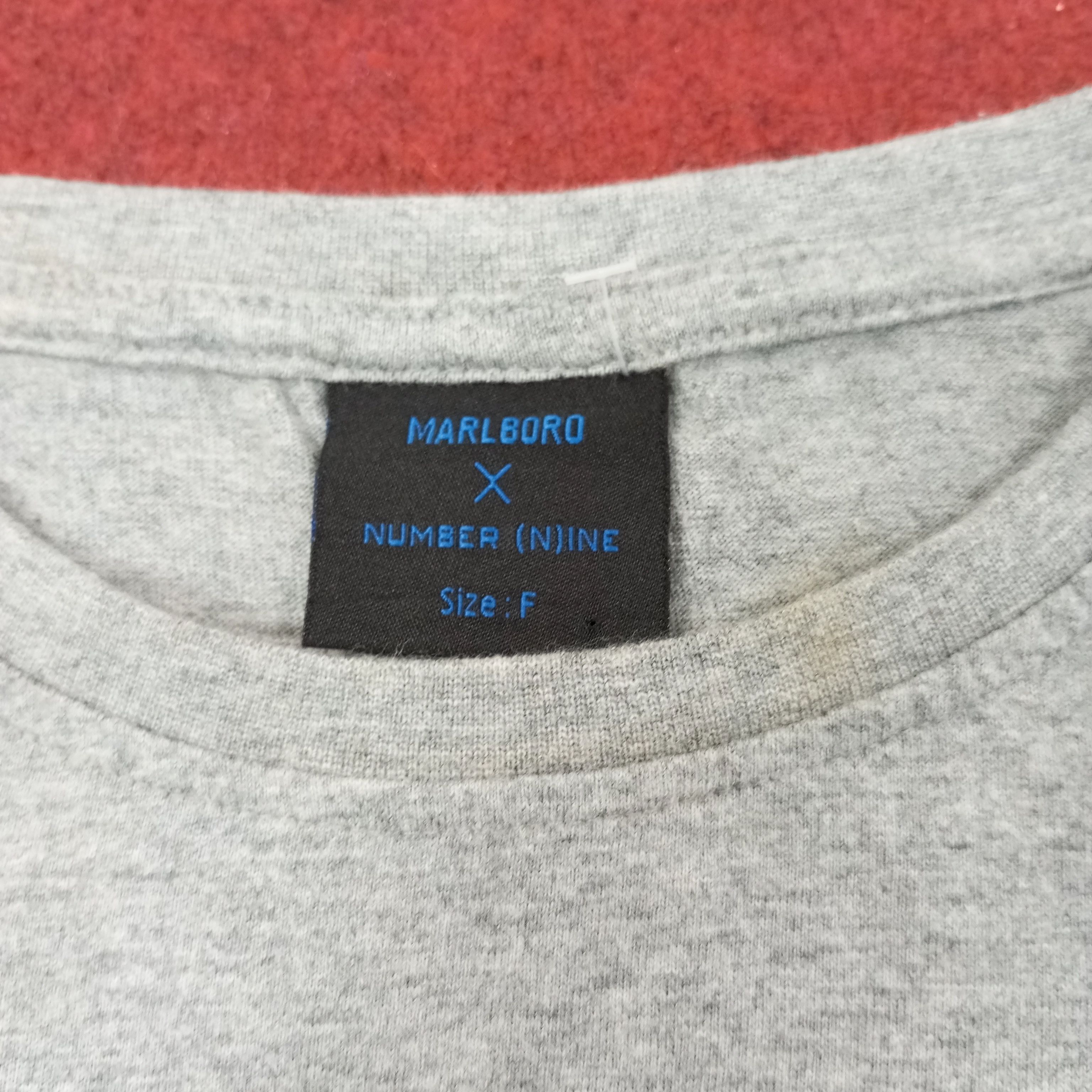 Number (N)ine Marlboro x Number Nine Japanese Brand Tshirt c239n28 Size US M / EU 48-50 / 2 - 4 Thumbnail