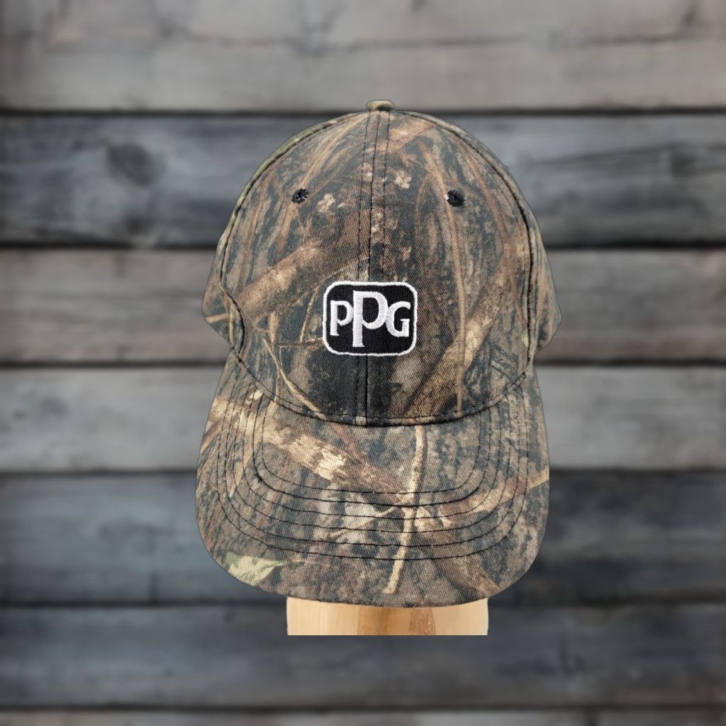 Bally VINTAGE True Timber Camo PPG Embroidered Ball Cap Adjustable Strap Size ONE SIZE - 1 Thumbnail