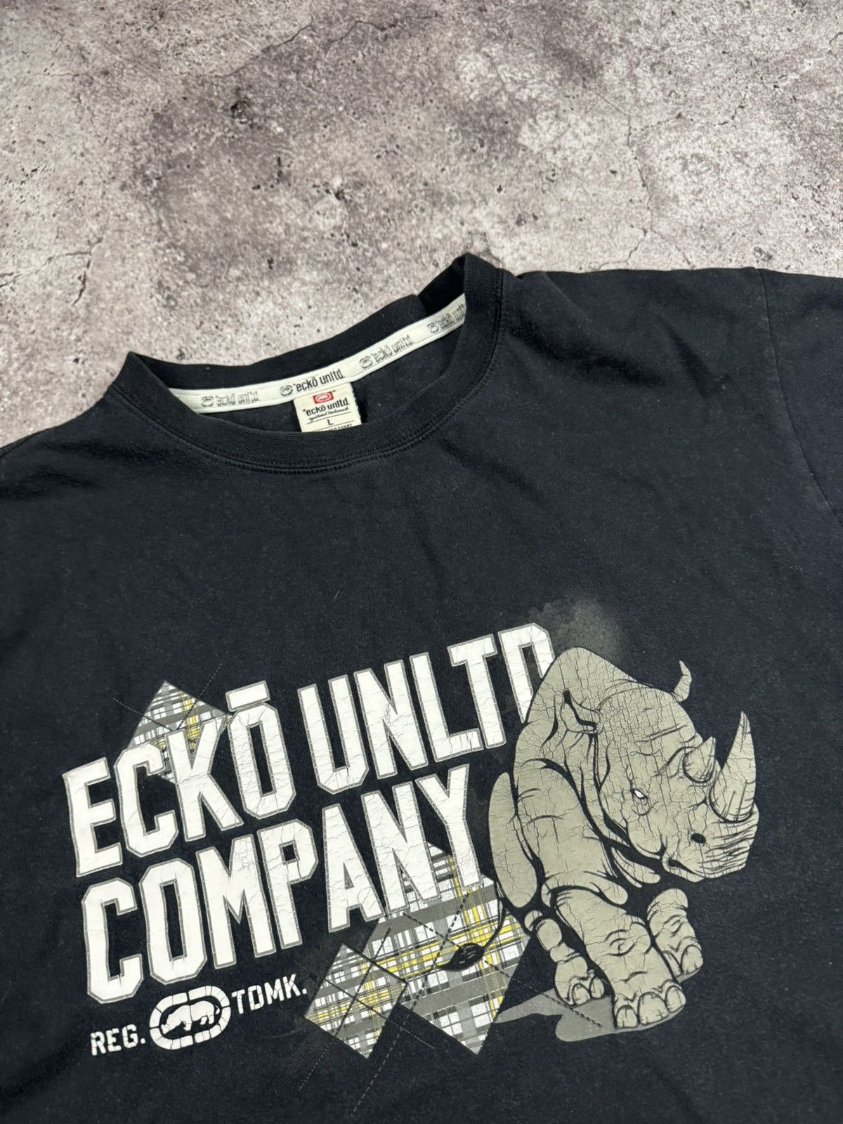 Ecko Unltd. Vintage Ecko Unltd Rap Graphic T-shirt 90s Style Size US L / EU 52-54 / 3 - 2 Thumbnail