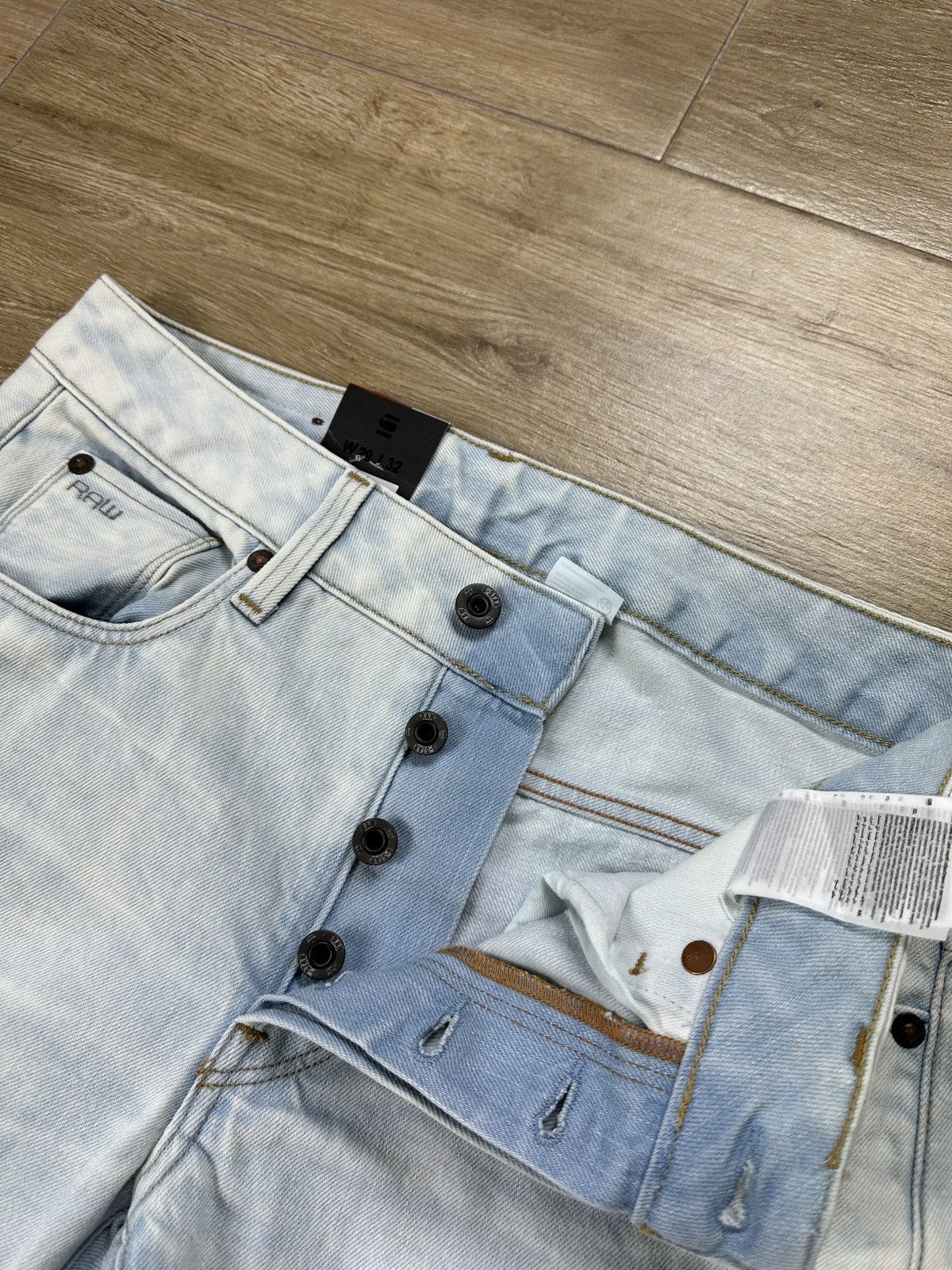 G-Star NEW🏷️ G-Star Raw 3301 Straight Denim Jeans Size US 29 - 5 Thumbnail