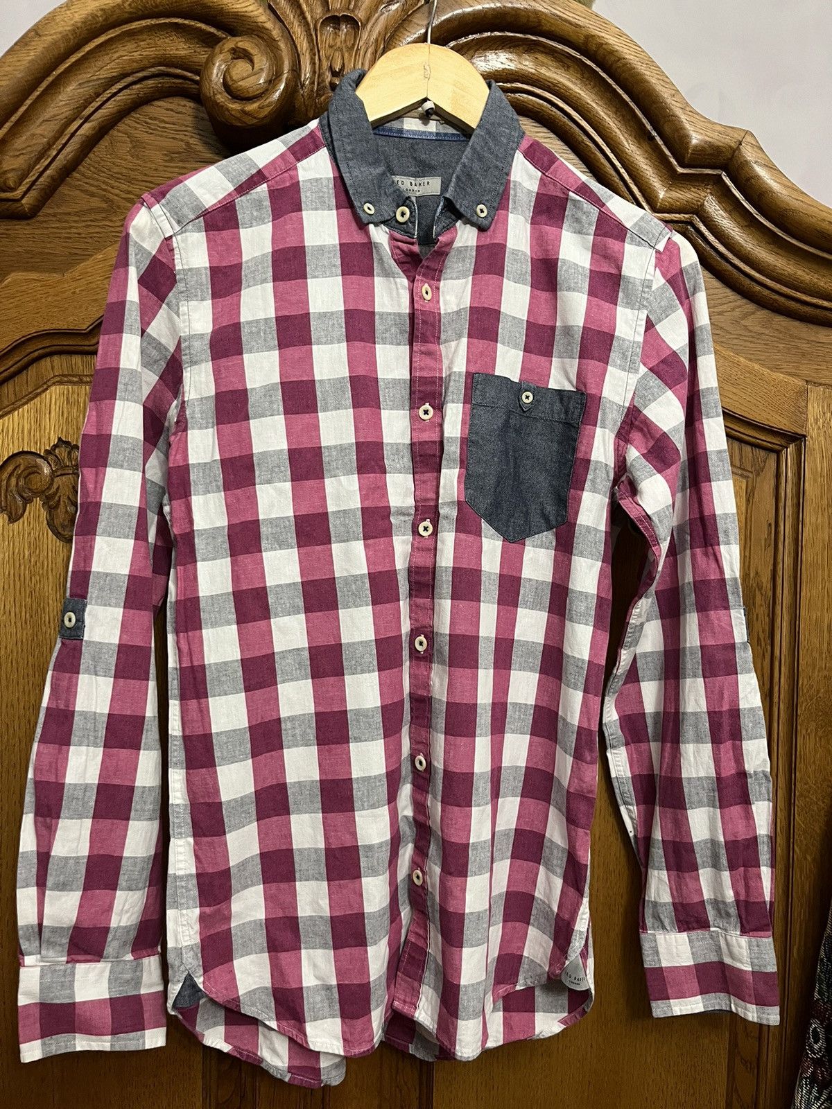 Ted Baker Long-sleeve shirt from Ted Baker (Size 2, 38EU) Size US S / EU 44-46 / 1 - 1 Thumbnail