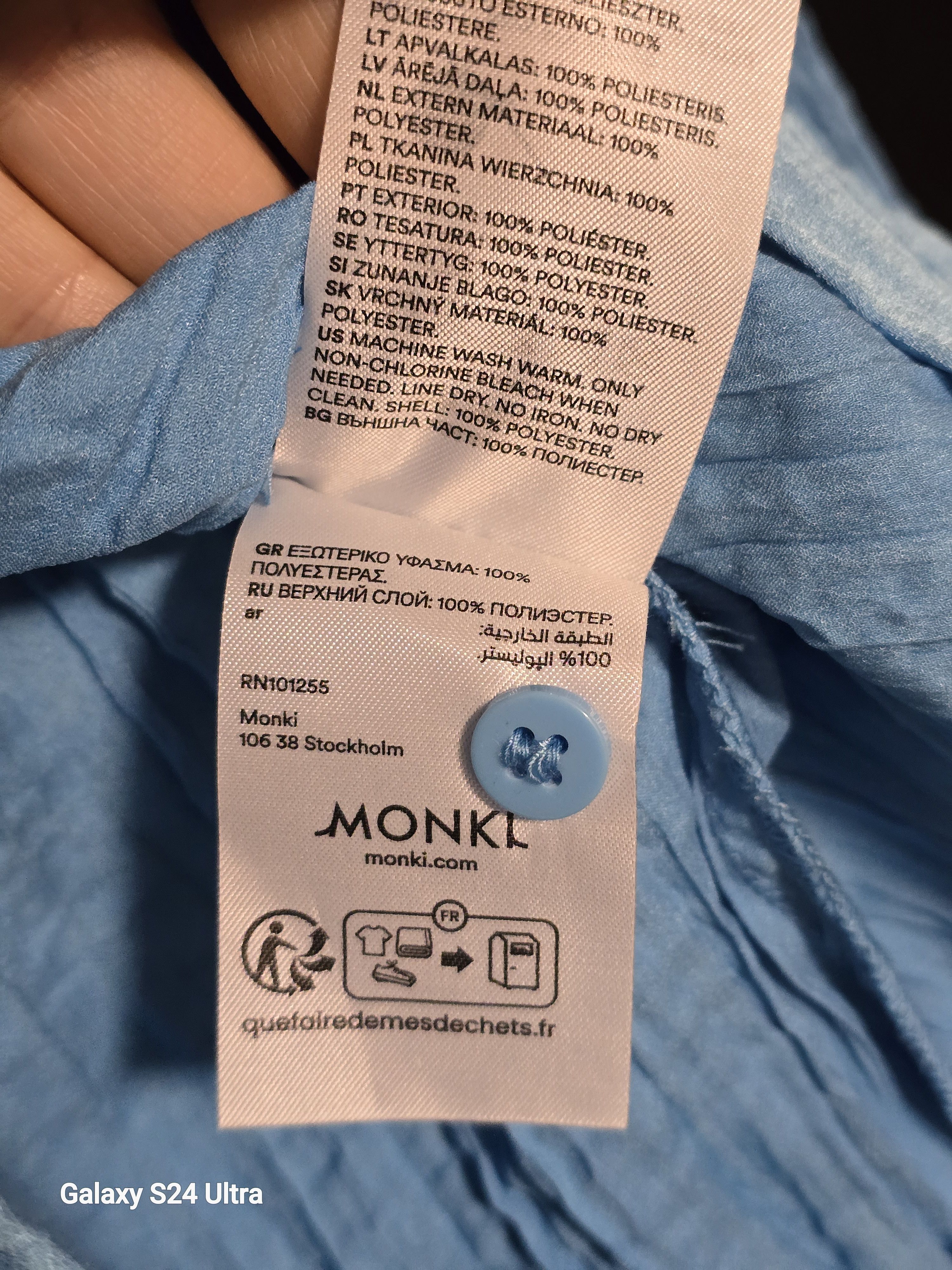 Other Women's blue shirt by Monki Size S / US 4 / IT 40 - 7 Thumbnail