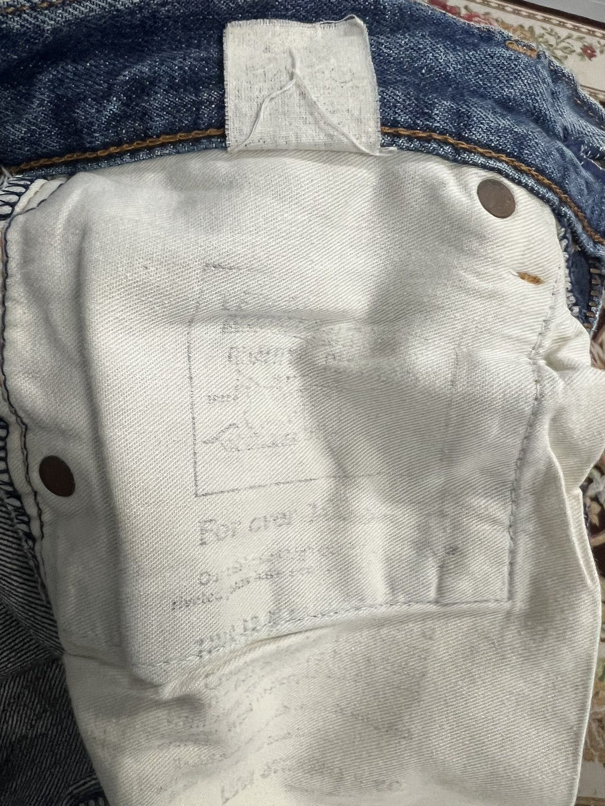 Levi's Vintage Clothing × Vintage Levis 551Z / w29 L36 - Vintage selvedge Japan Big E Size US 29 - 20 Thumbnail