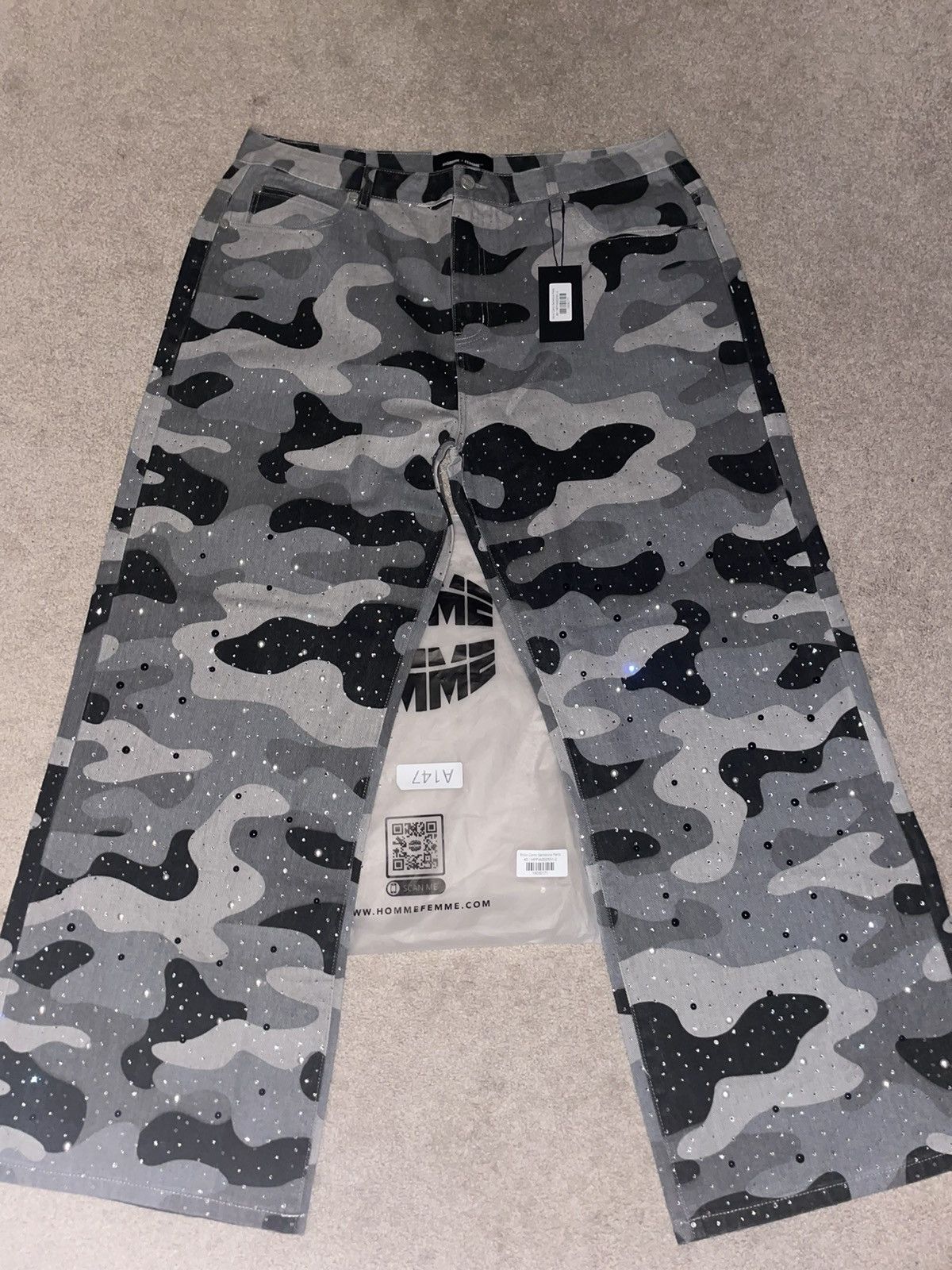 Homme + Femme La Size 40 Homme Femme Camo Jeans Size US 40 / EU 56 - 4 Thumbnail