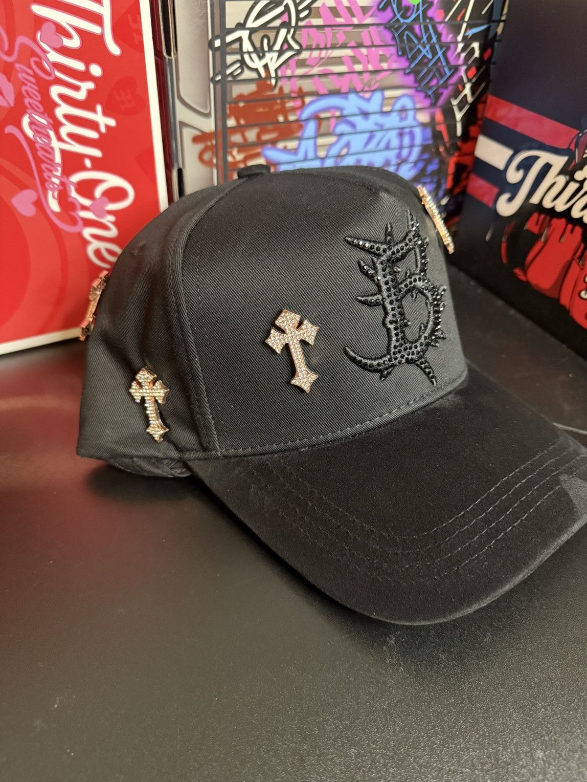 Other Barbas Hats B Cross Rose Size ONE SIZE - 3 Thumbnail