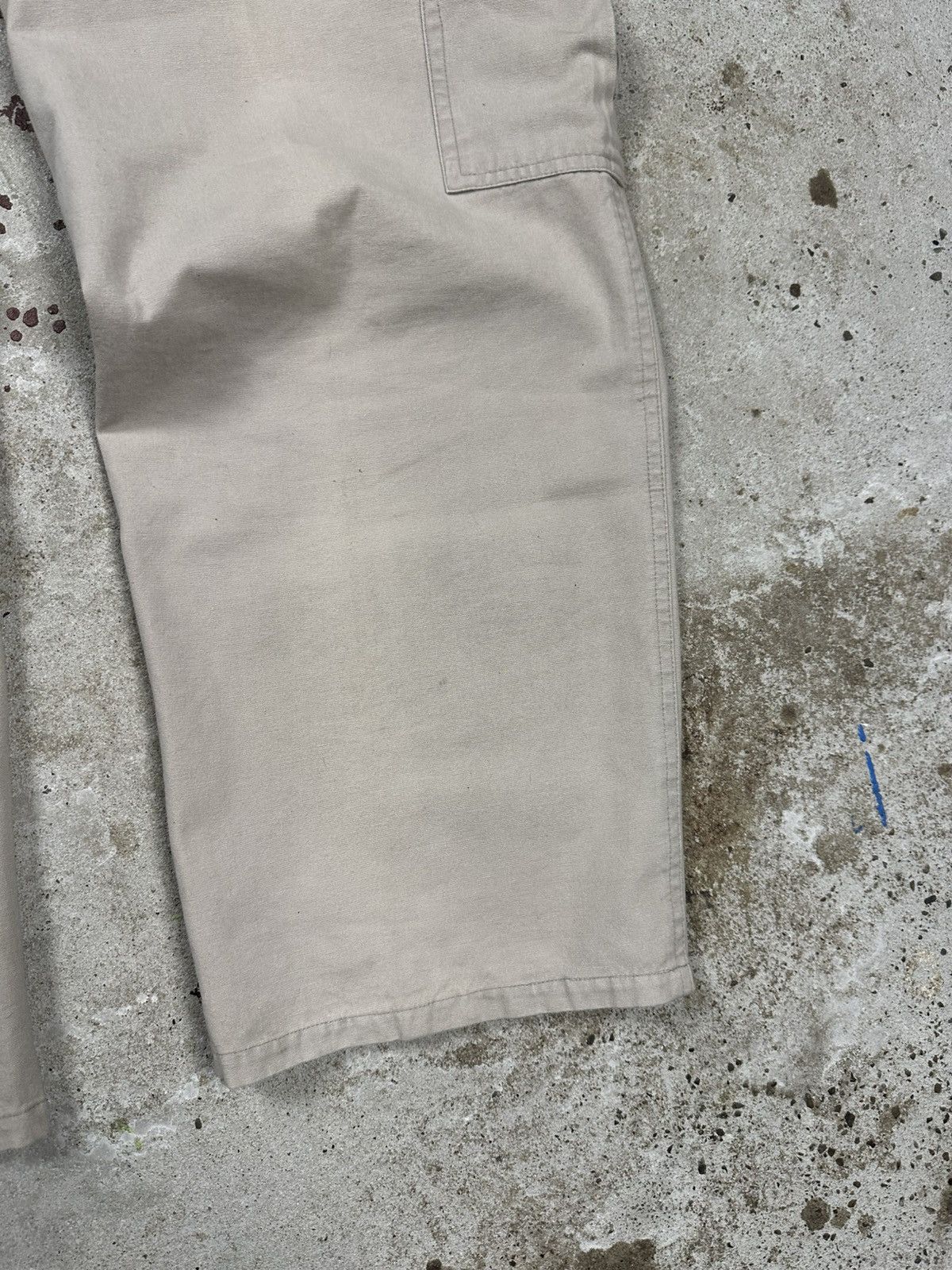 Dickies Vintage 90s Dickies Beige Baggy Cargo Pants 2 in 1 Shorts Size US 34 / EU 50 - 14 Thumbnail