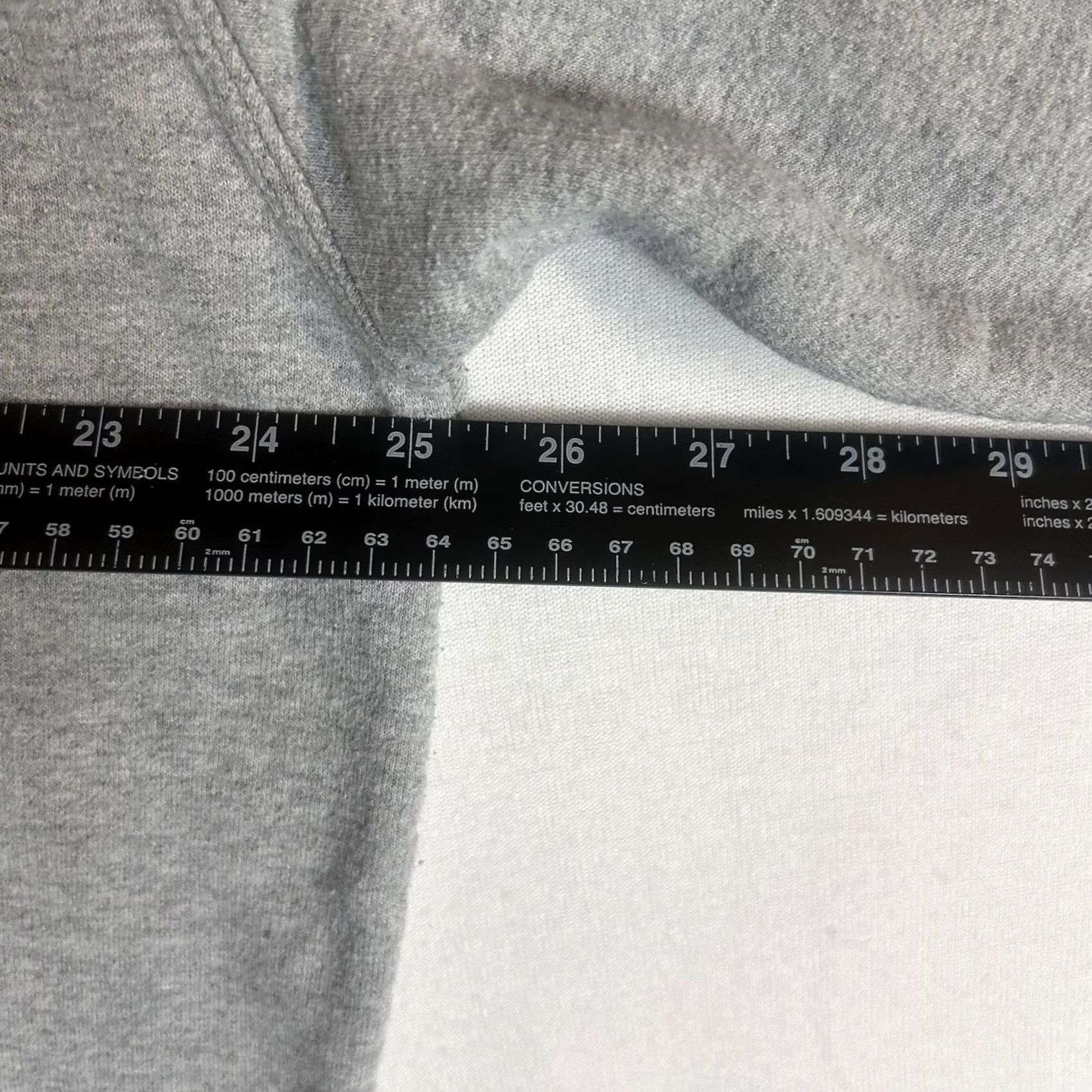 Champion Champion Sweatshirt Mens XL Crewneck Classic Big Logo Athletic Fleece Pullover Gray Logo Mens XL Size US XL / EU 56 / 4 - 7 Thumbnail