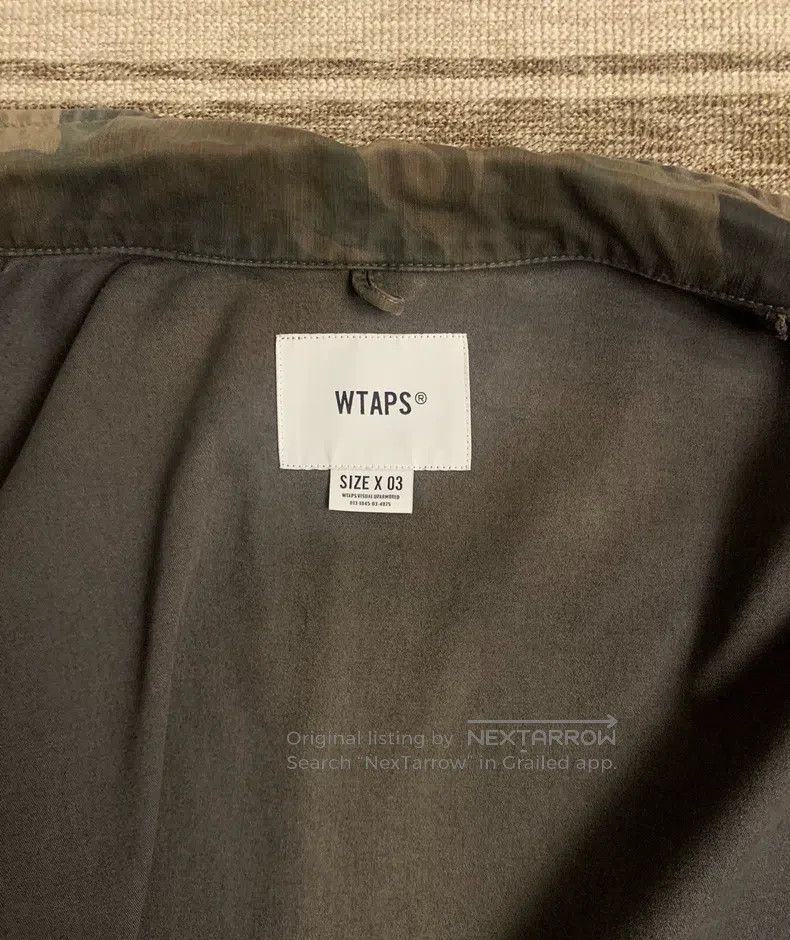 Wtaps Wtaps Dark camouflage four-pocket jacket Size US L / EU 52-54 / 3 - 3 Thumbnail