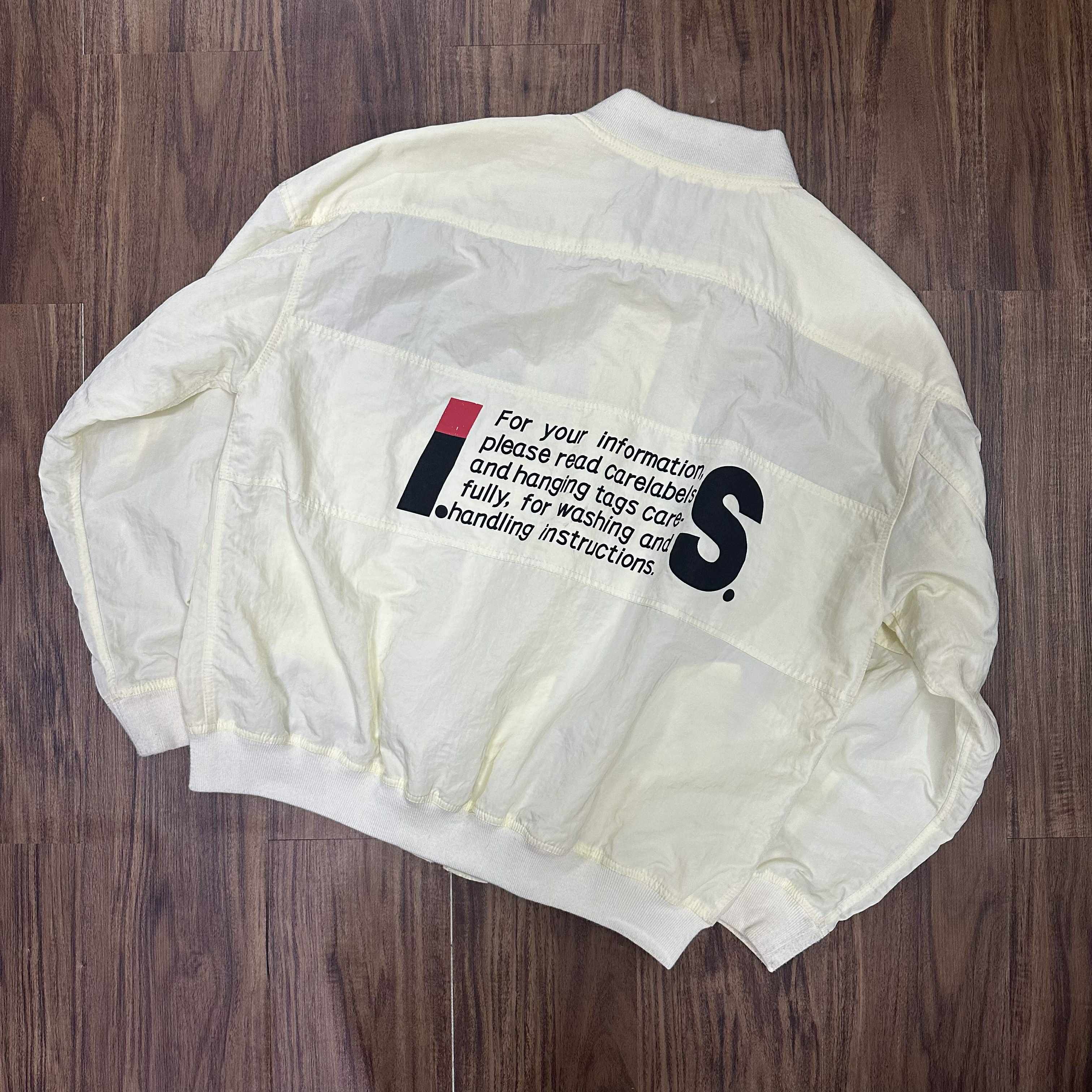 Issey Miyake Archival 80's Issey Skyline MA-1 bomber jacket rare