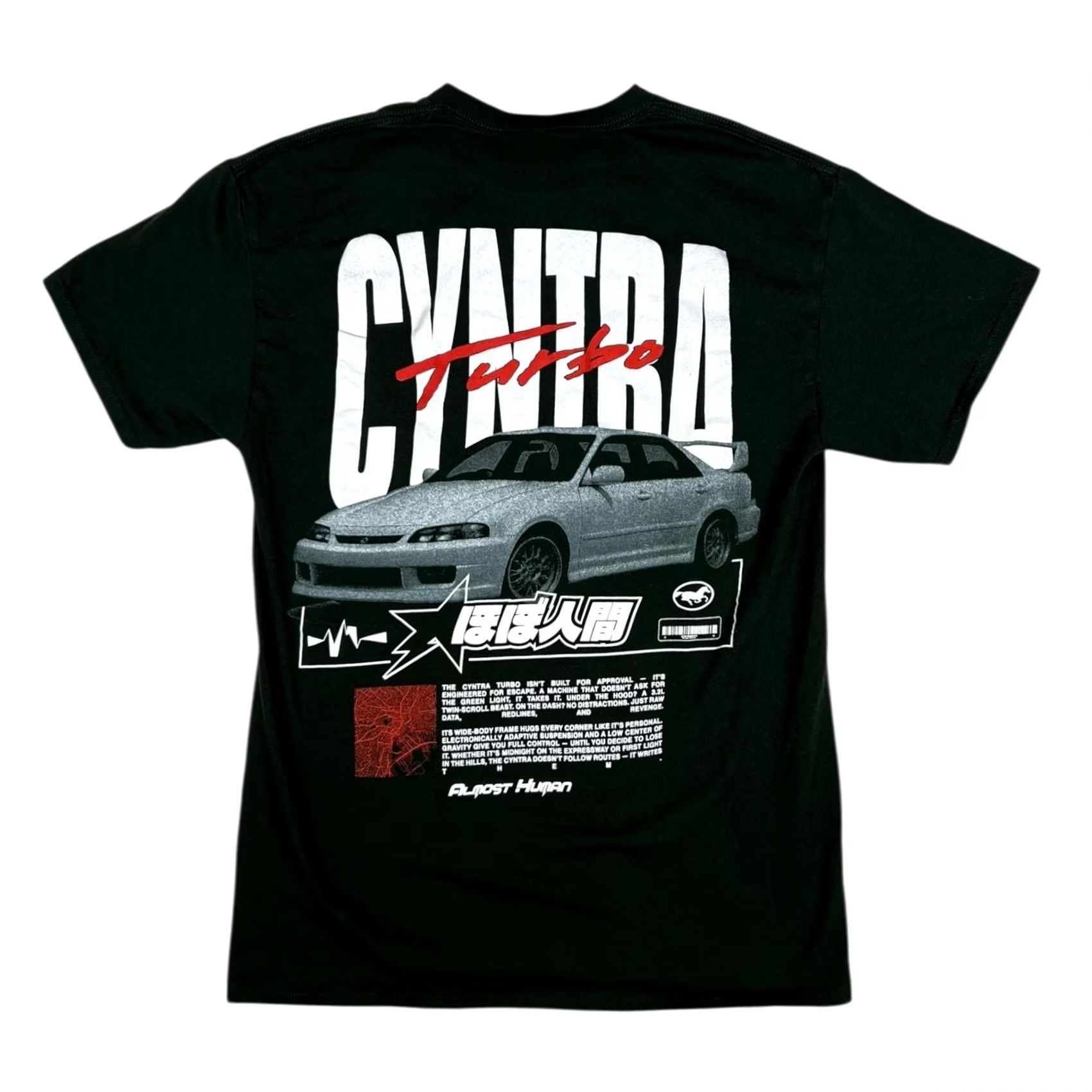 Vintage CVLA Cyntra Turbo T-Shirt Mens M Green Car Racing Graphic JDM Streetwear Size US M / EU 48-50 / 2 - 2 Thumbnail