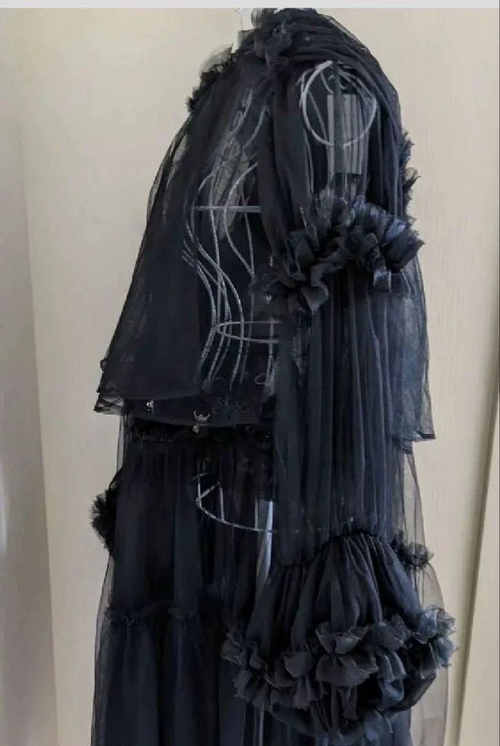 Comme des Garcons Comme des Garcons Black vintage yarn blouse Size M / US 6-8 / IT 42-44 - 3 Thumbnail