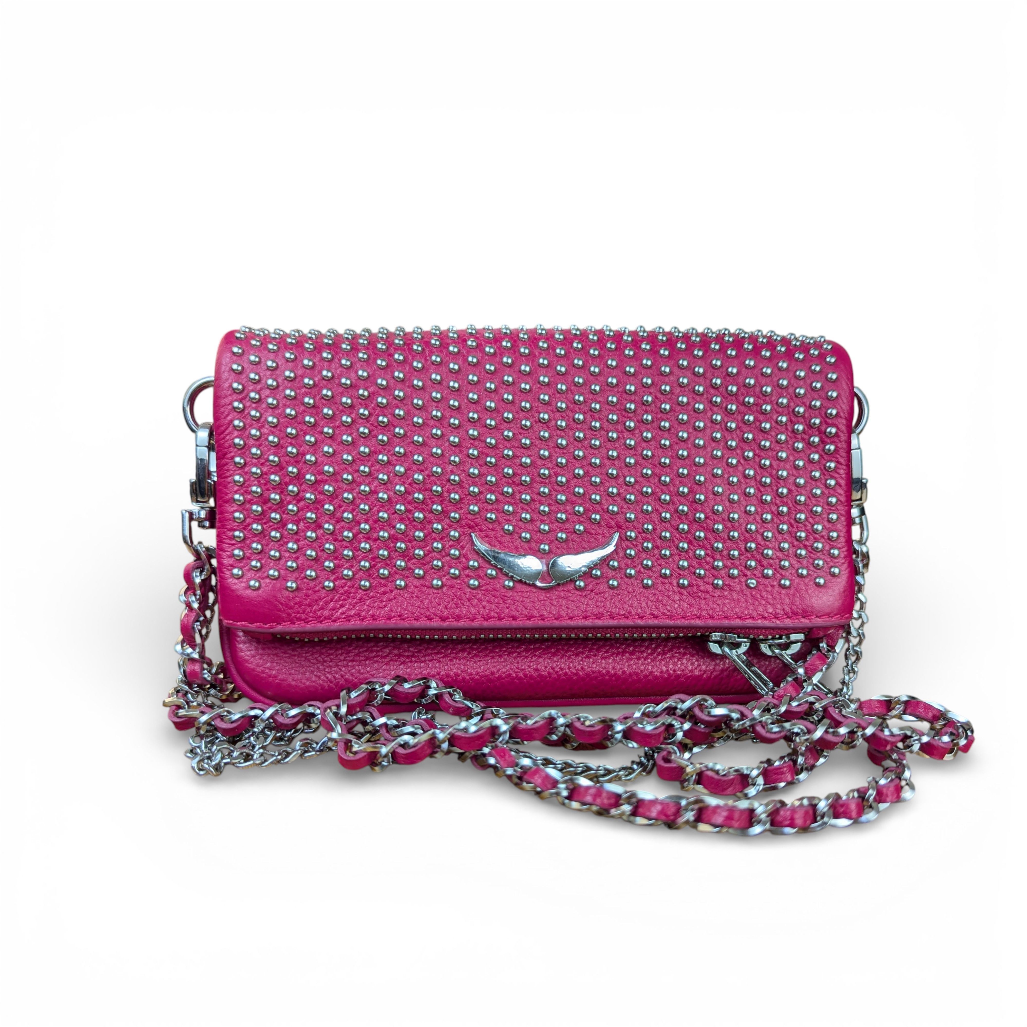 Zadig & Voltaire ZADIG&VOLTAIRE Pink Leather Crossbody bag Size ONE SIZE - 3 Thumbnail