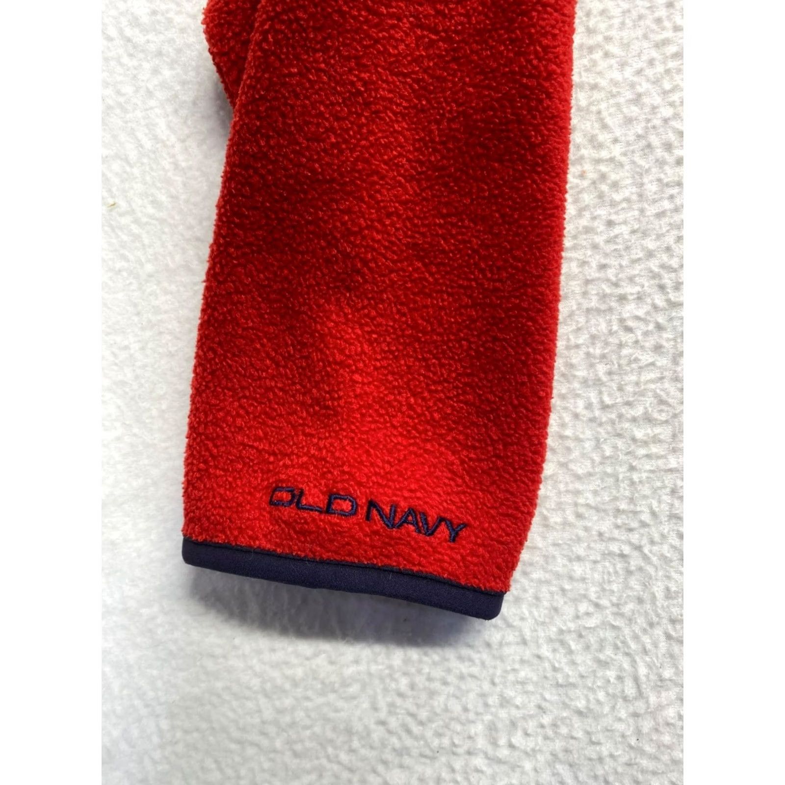 Old Navy Old Navy Outlet Red Fleece Pullover Quarter-Zip Jacket XXL #7102 Size US XXL / EU 58 / 5 - 4 Thumbnail