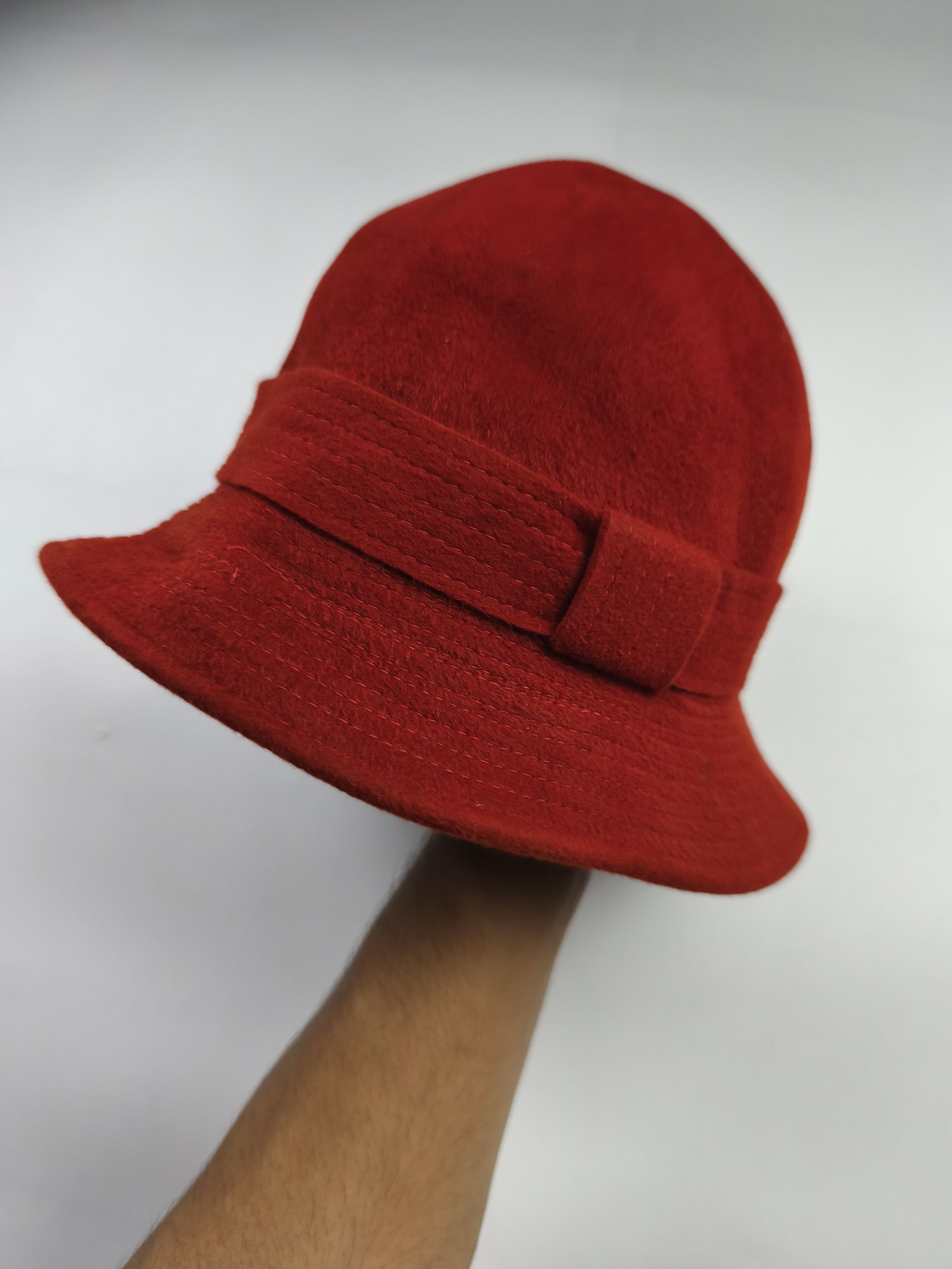 Hermes Hermes rabbit felt cloche hat Size ONE SIZE - 5 Thumbnail