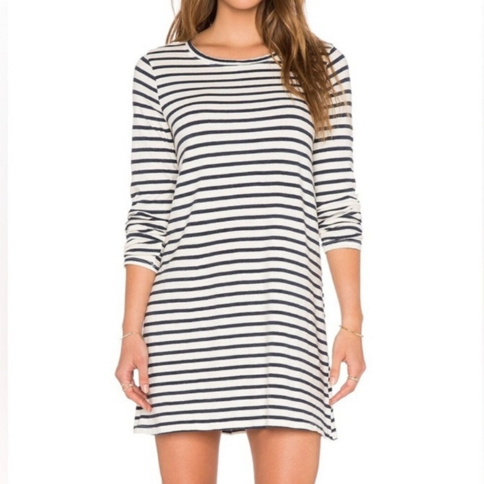 CP Shades CP SHADES Mercedes Striped Tunic Dress Small Size S / US 4 / IT 40 - 7 Thumbnail