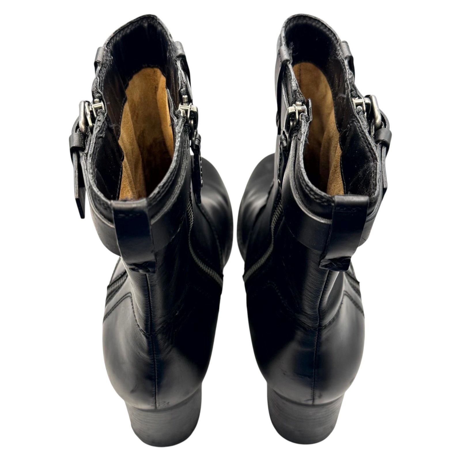 Trask Trask Madison Waterproof Booties Leather Black 11 Moto Biker Size US 11 / IT 41 - 8 Thumbnail