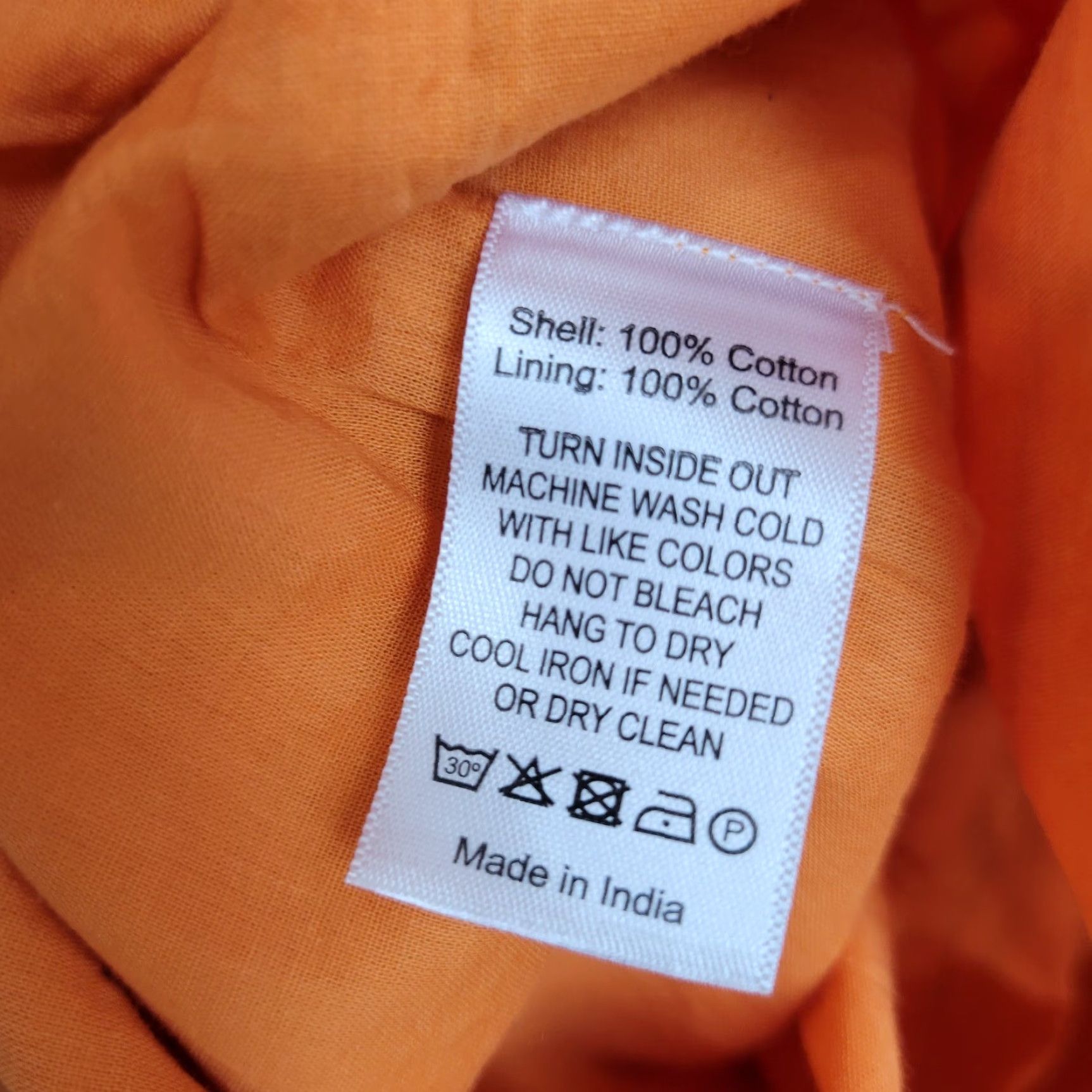 Vintage Never A Wallflower Women's Orange Plaid Shorts 100% Cotton Lined XS NWT Size 26" / US 2 / IT 38 - 5 Thumbnail