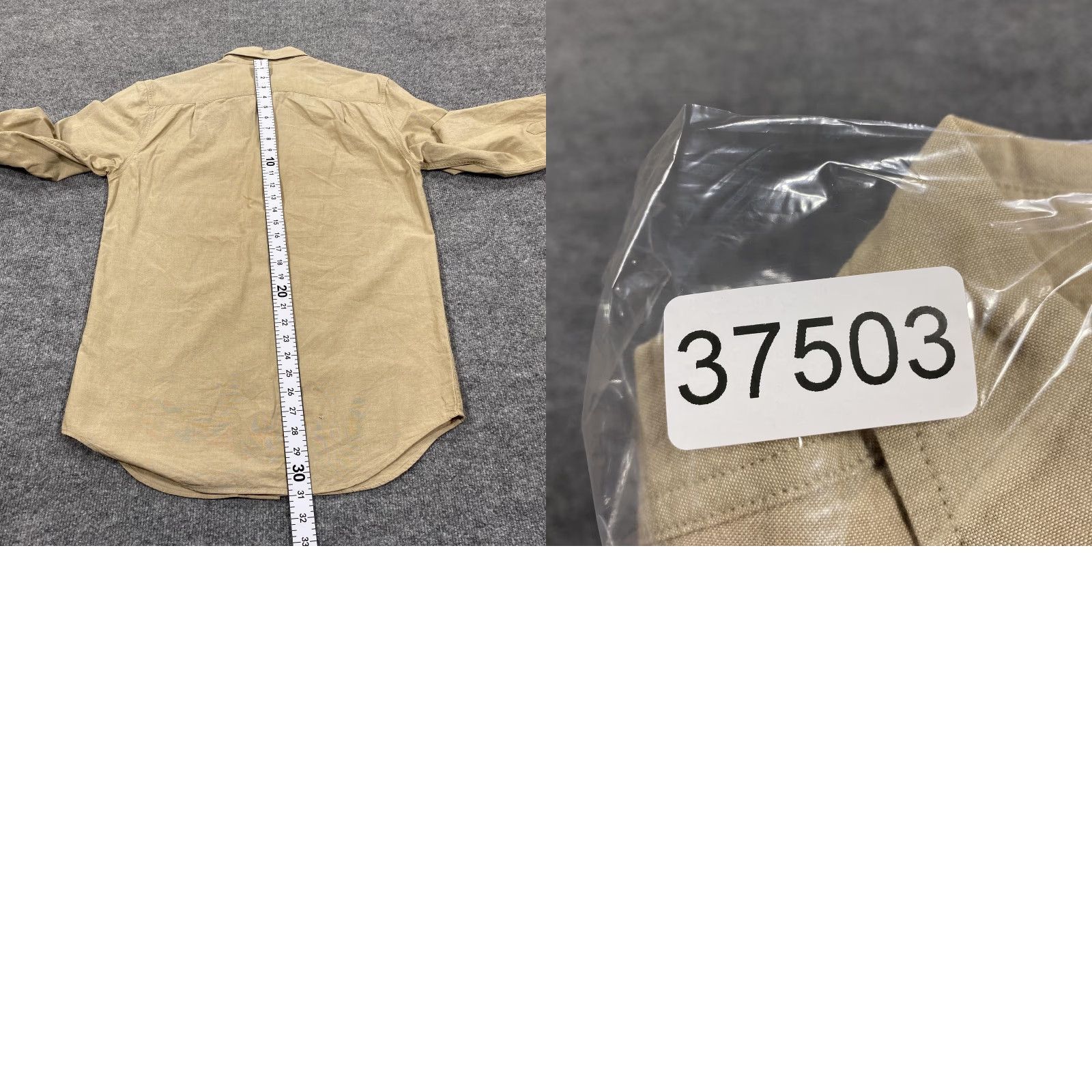 Carhartt Carhartt Shirt Mens S Beige Twill Long Sleeve Button Up Pockets Workwear Size US S / EU 44-46 / 1 - 8 Thumbnail