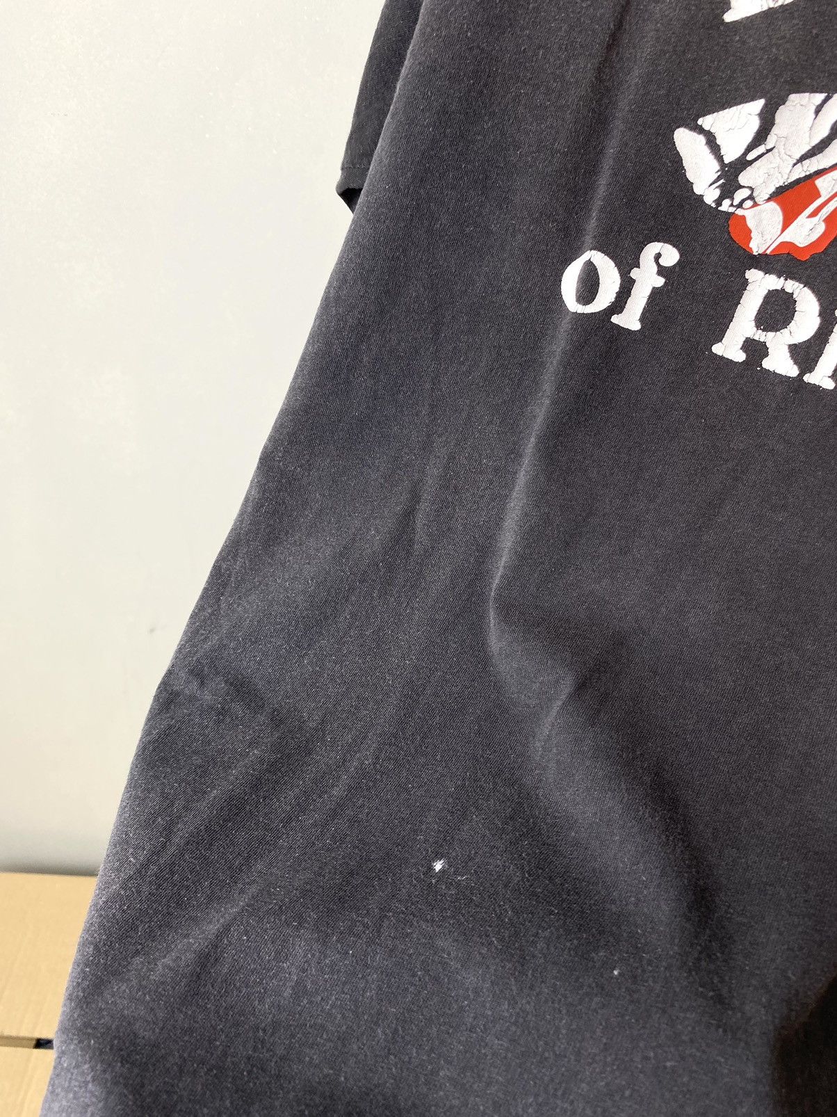 Vintage Vintage 1990’s Butterfly Of Rhodos Sun Faded T Shirt Size US XL / EU 56 / 4 - 4 Thumbnail